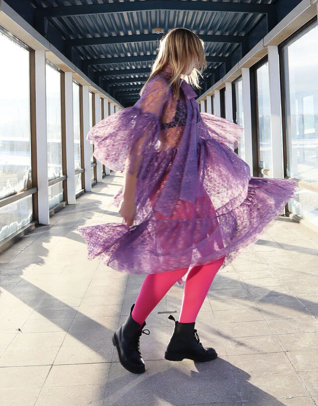 Lush Dress Lace Lavender