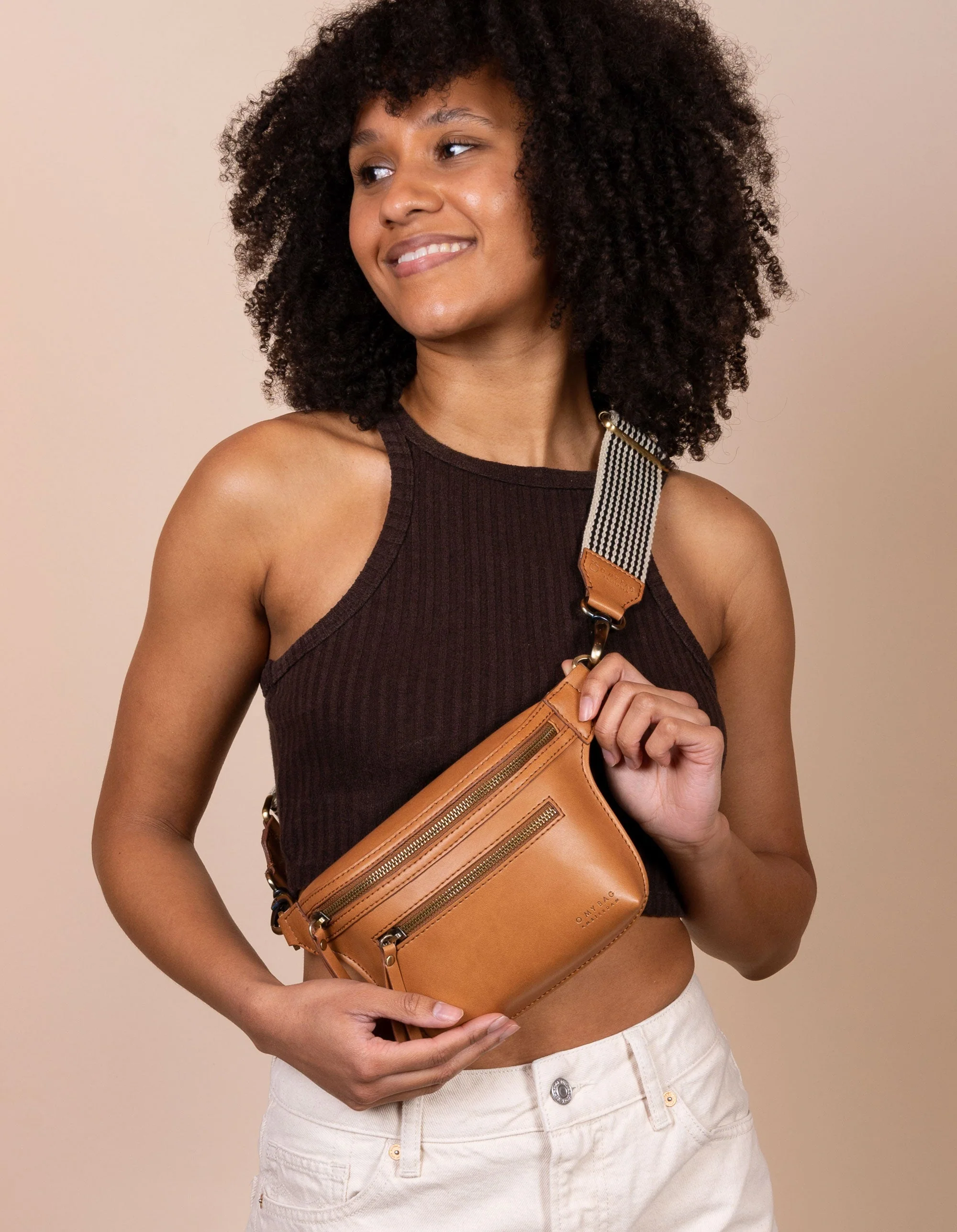 Beck's Bum Bag Apple Leather Cognac