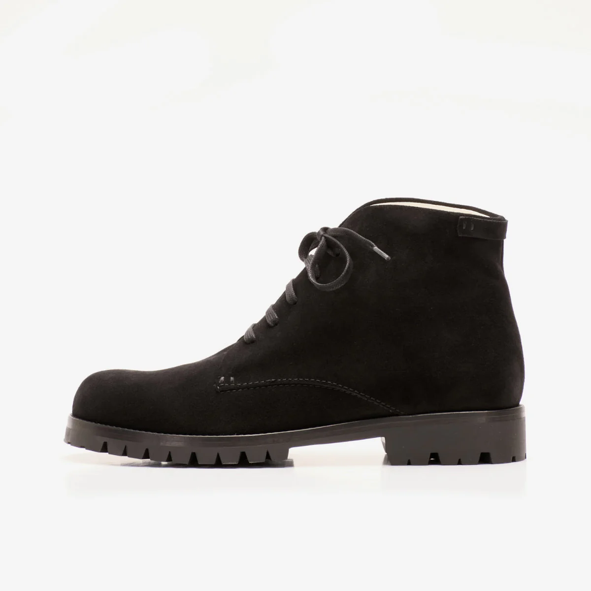 Men Ola Vibram Boot Suede Black