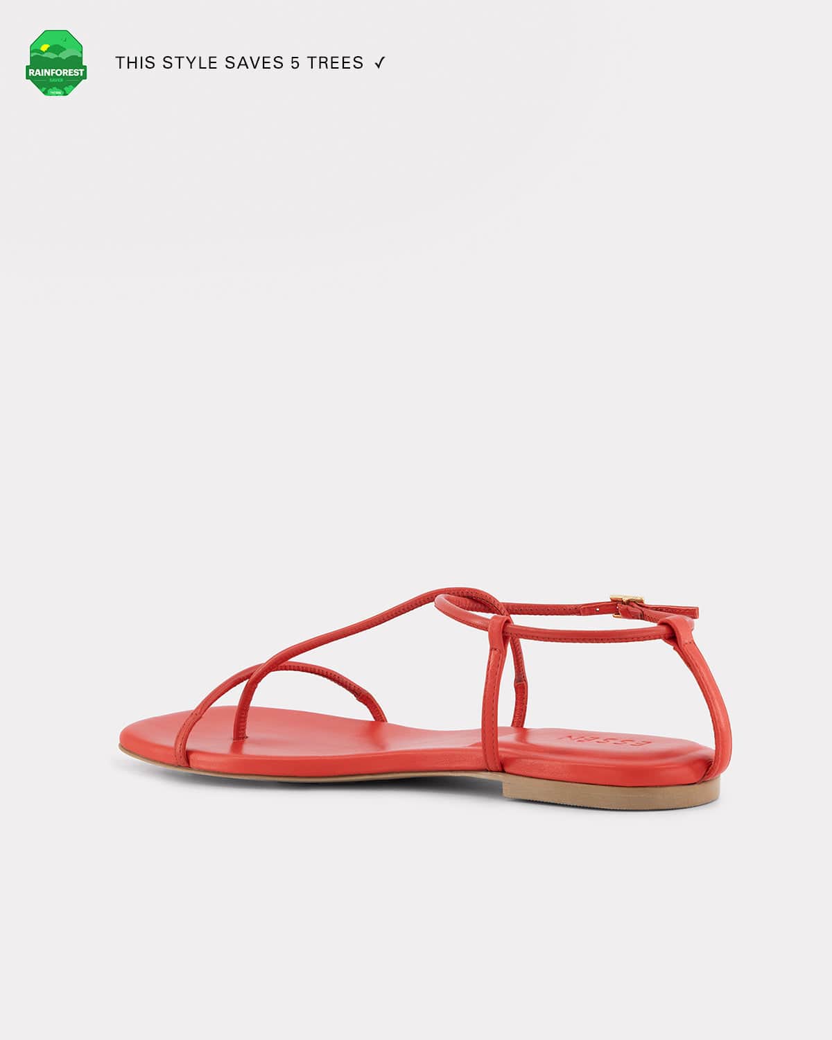 The Evening Sandal Red