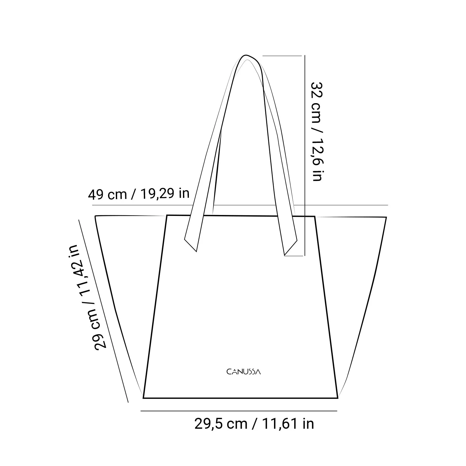 Totissimo Grey Shoulder Vegan Bag