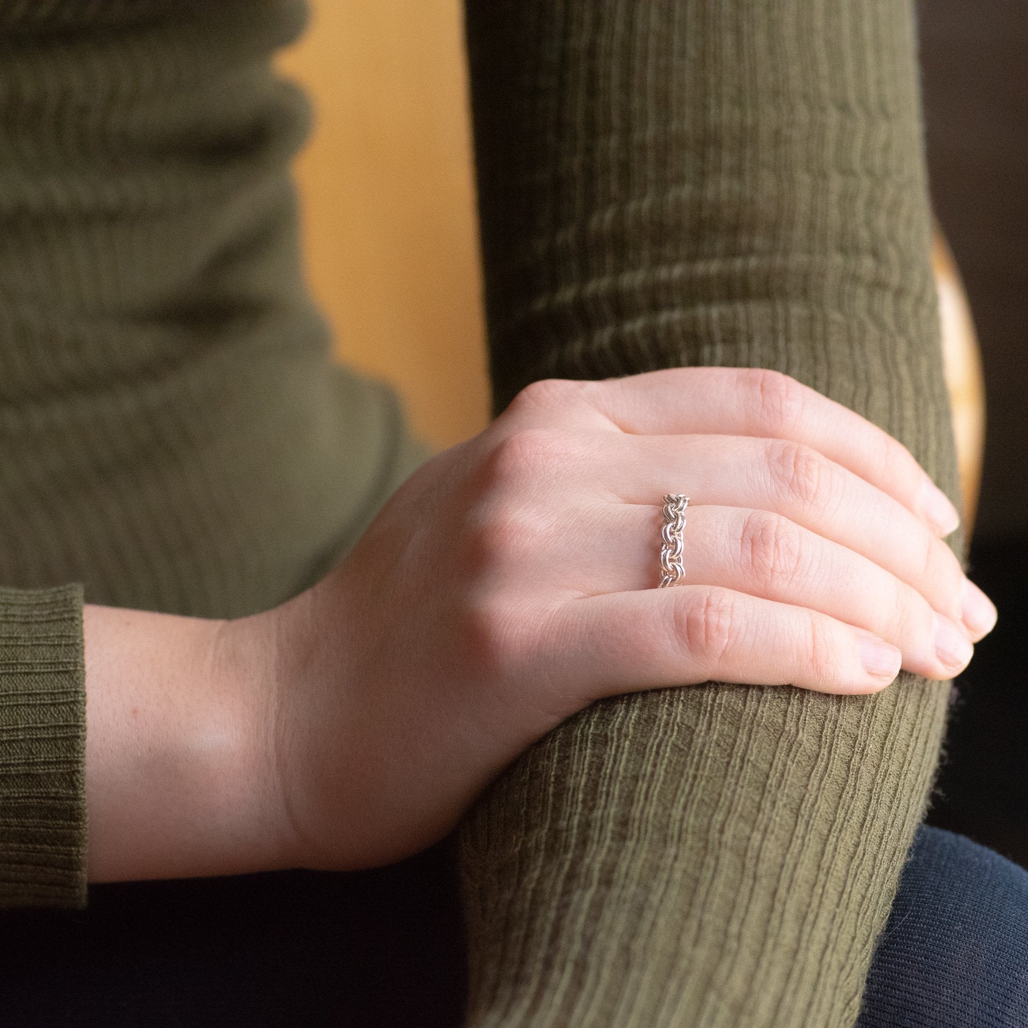 Virta Silver Ring