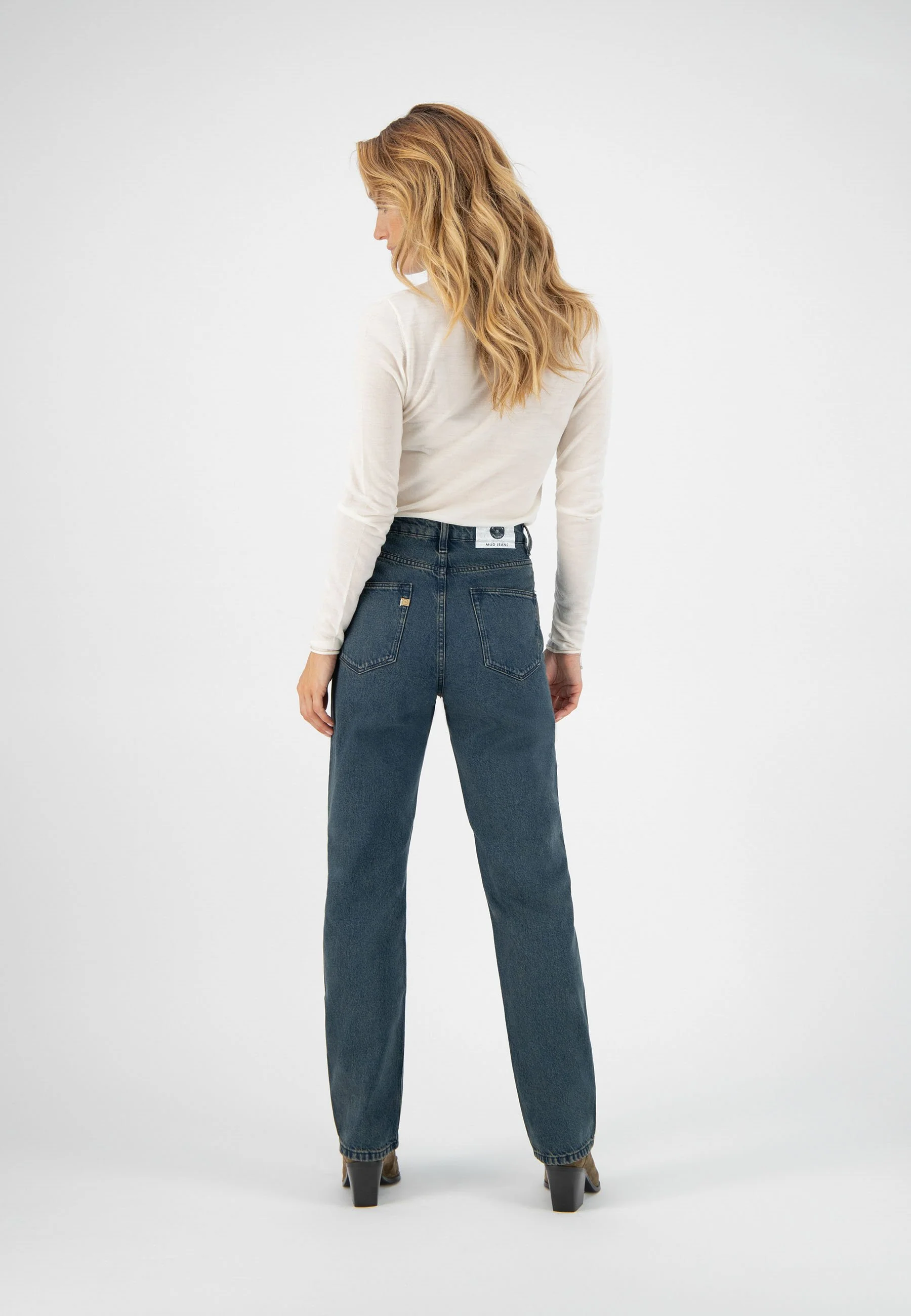 Relax Rose Jeans Whale Blue