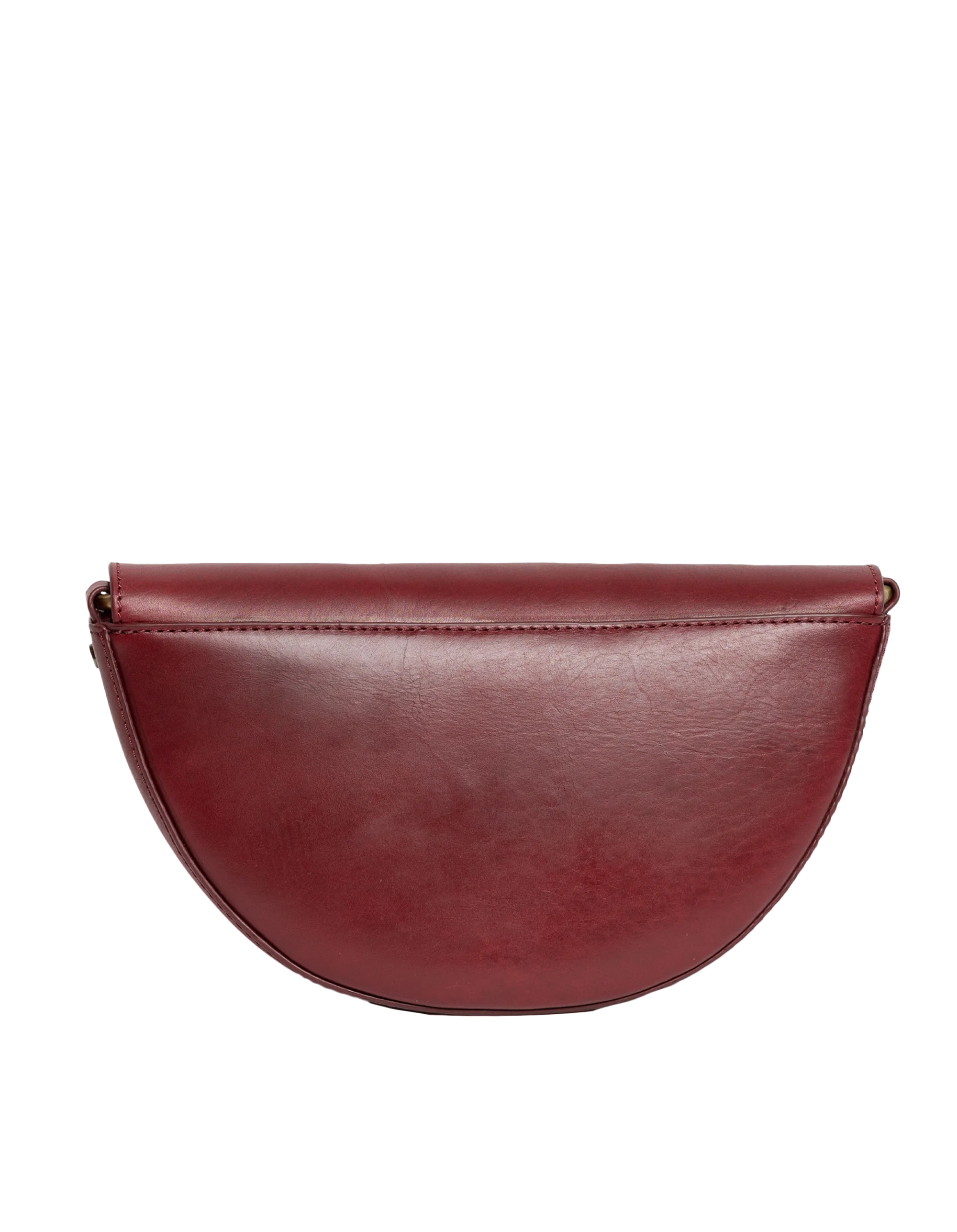 Laura Bag Checkered Classic Leather Ruby