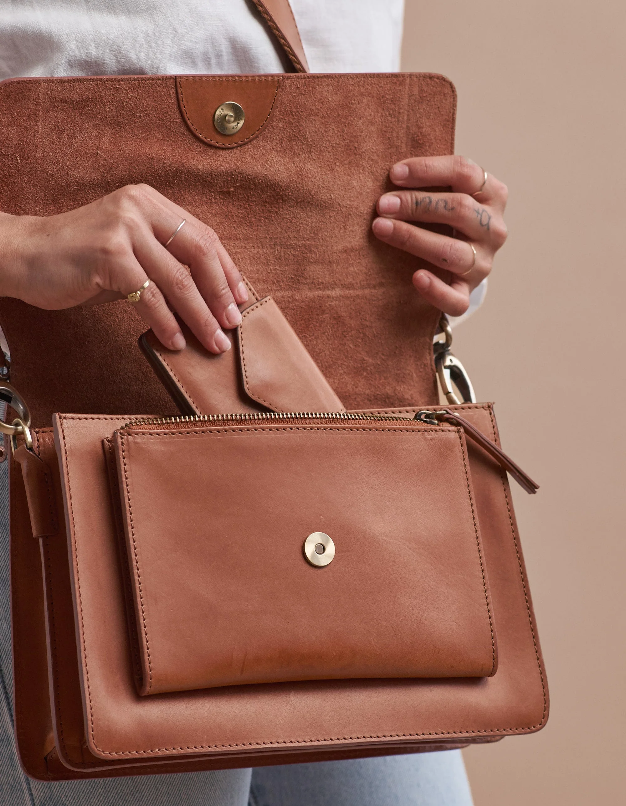 Harper Cognac Classic Leather