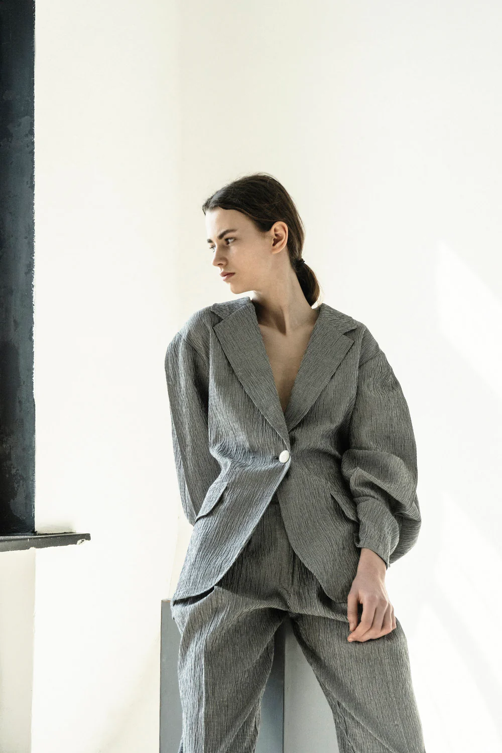 Gentlewoman Micro Vichy Suit