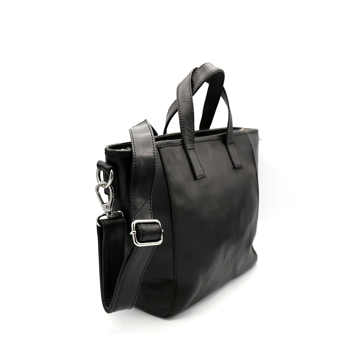 Livia Soft Medium Work Tote Black