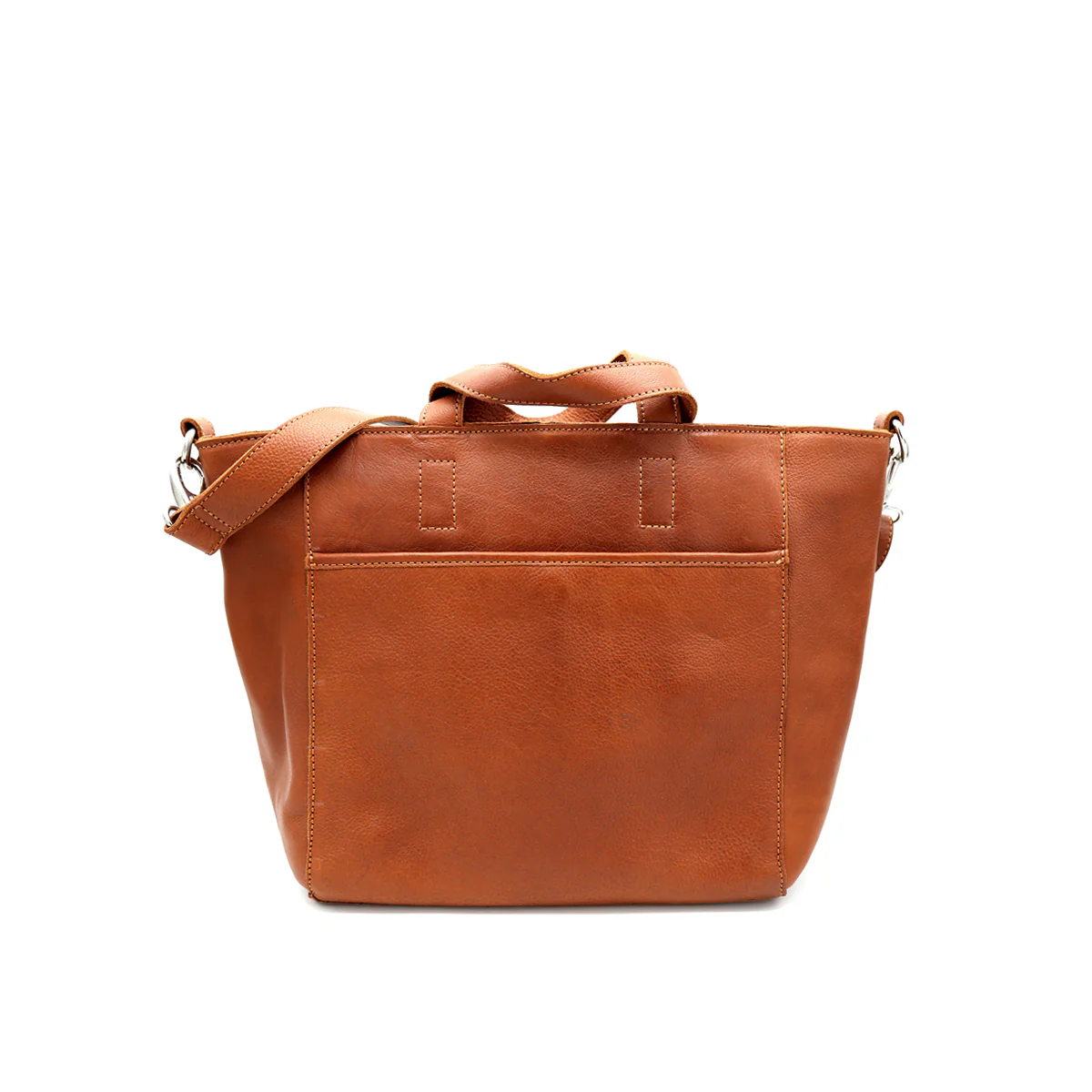 Livia Soft Medium Work Tote Cognac
