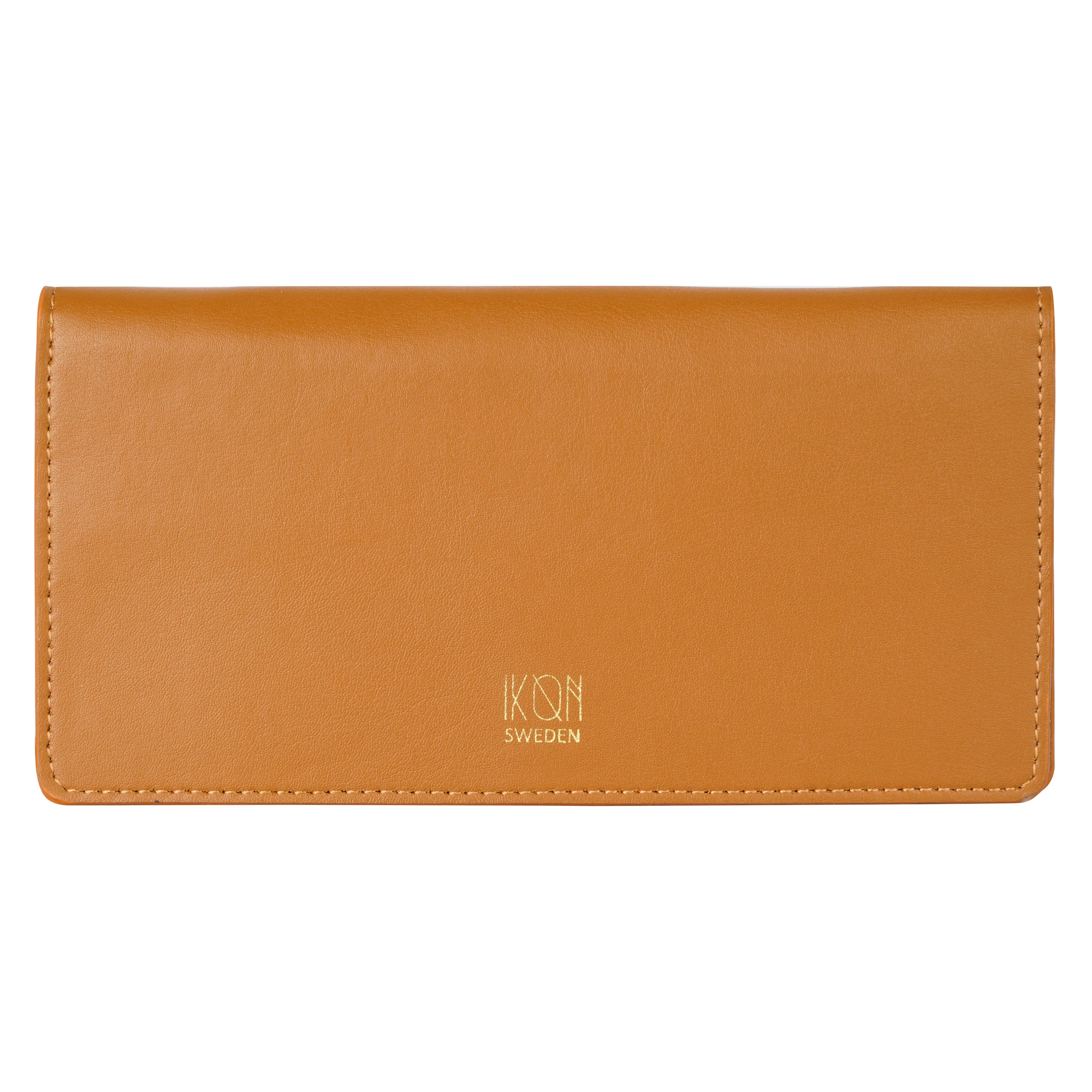 Cactus Leather Slim Wallet Cognac