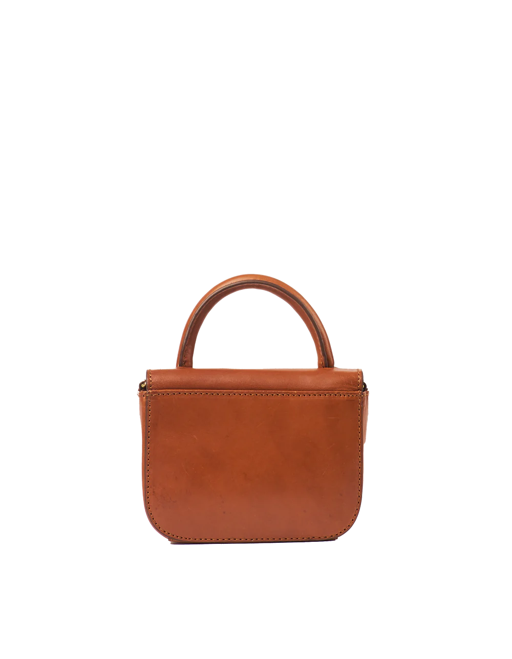 Nano Bag Classic Leather Cognac