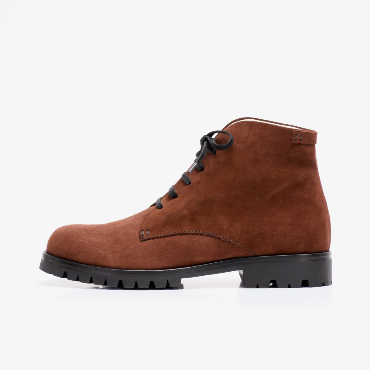 Men Ola Vibram Boot Suede Brown