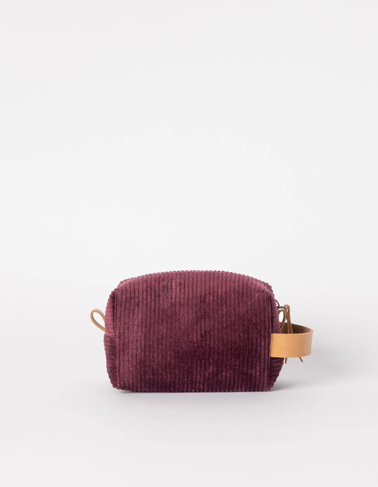 Ted Travel Case Small Apple Leather Burgundy