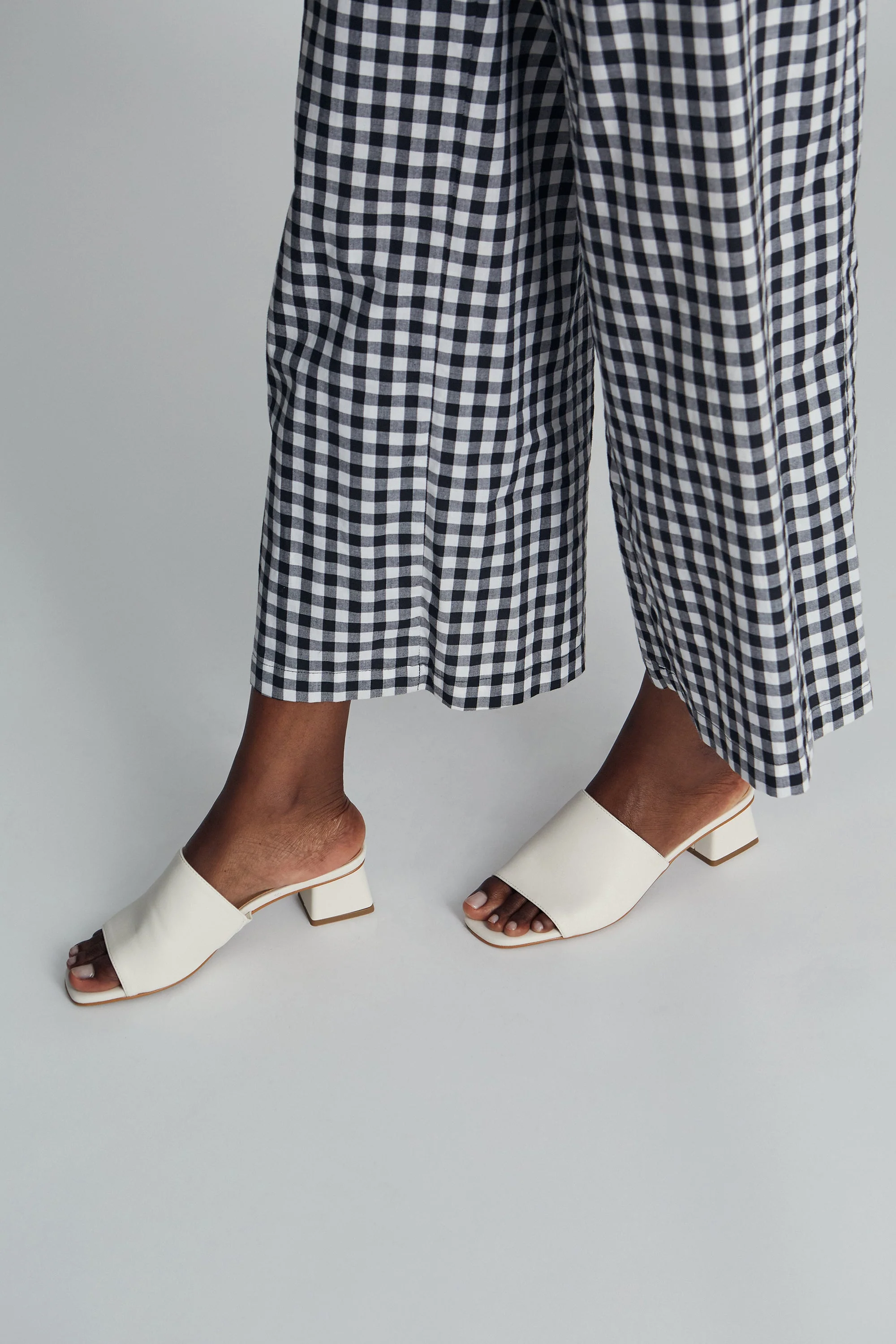 White Vegan Heels