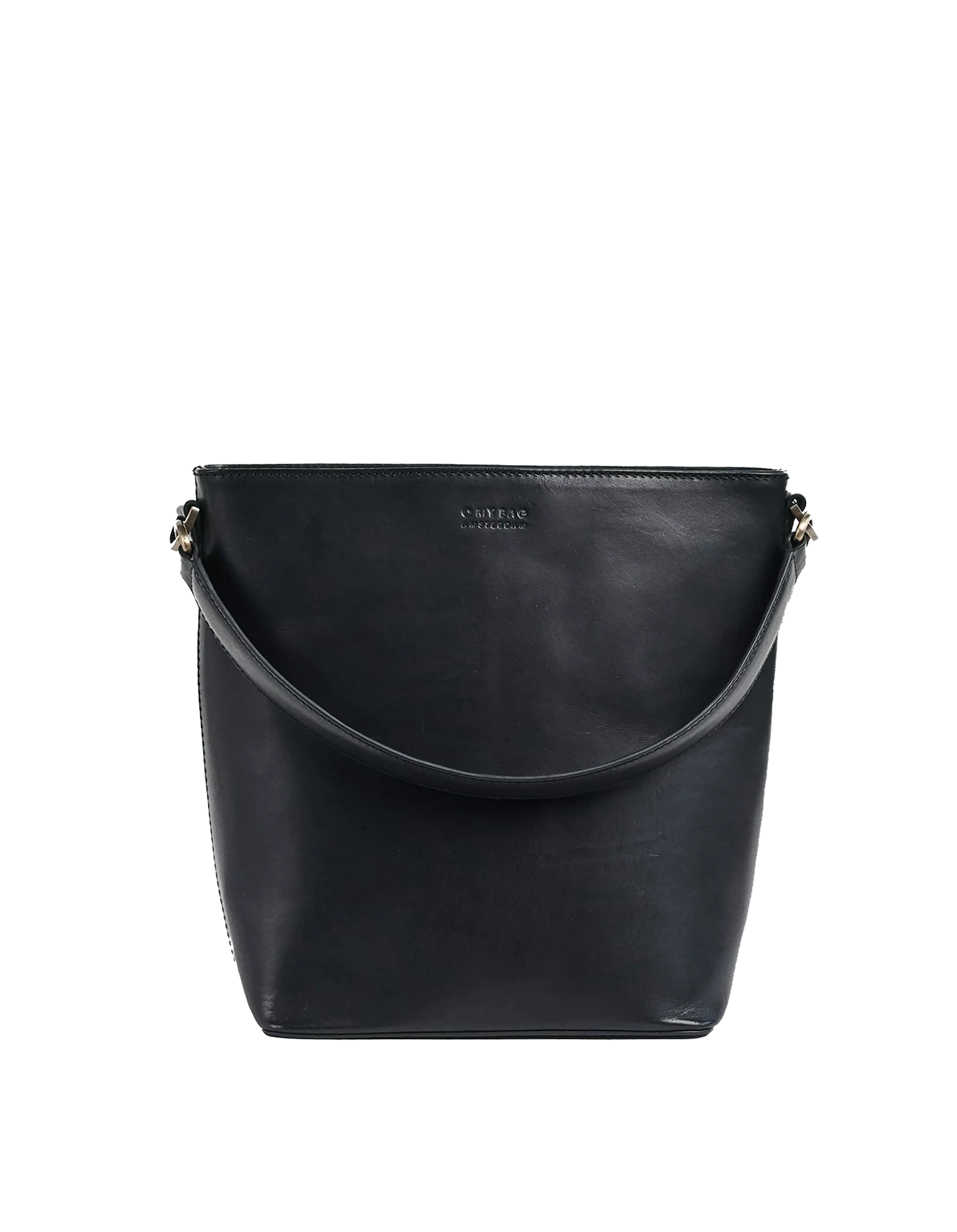 Bobbi Bucket Bag Maxi Black Classic Leather