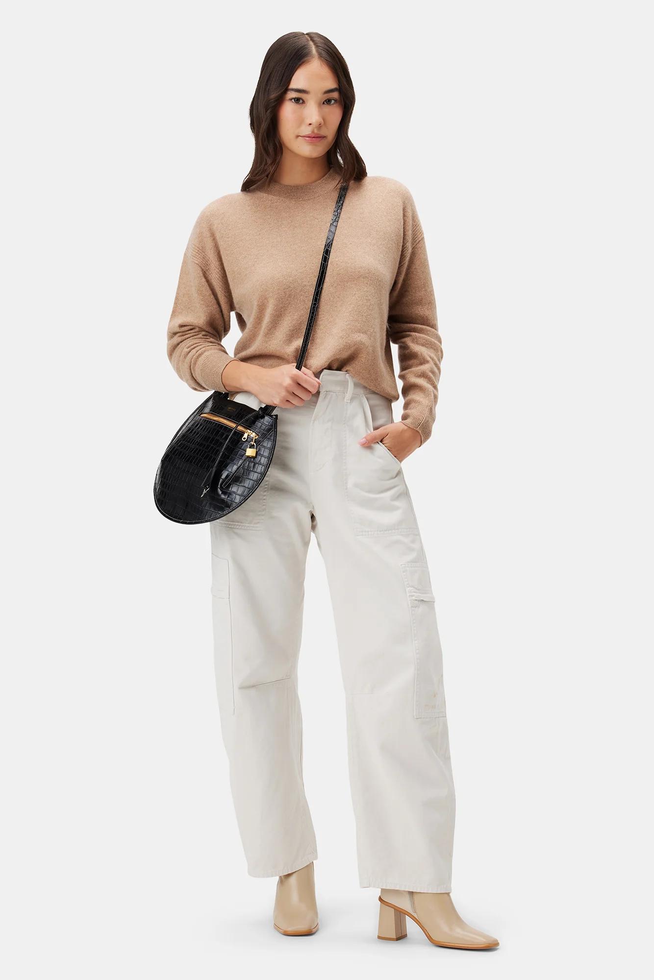 Lance Pierres Oroma 01 Saddle Bag - Carbon Croc