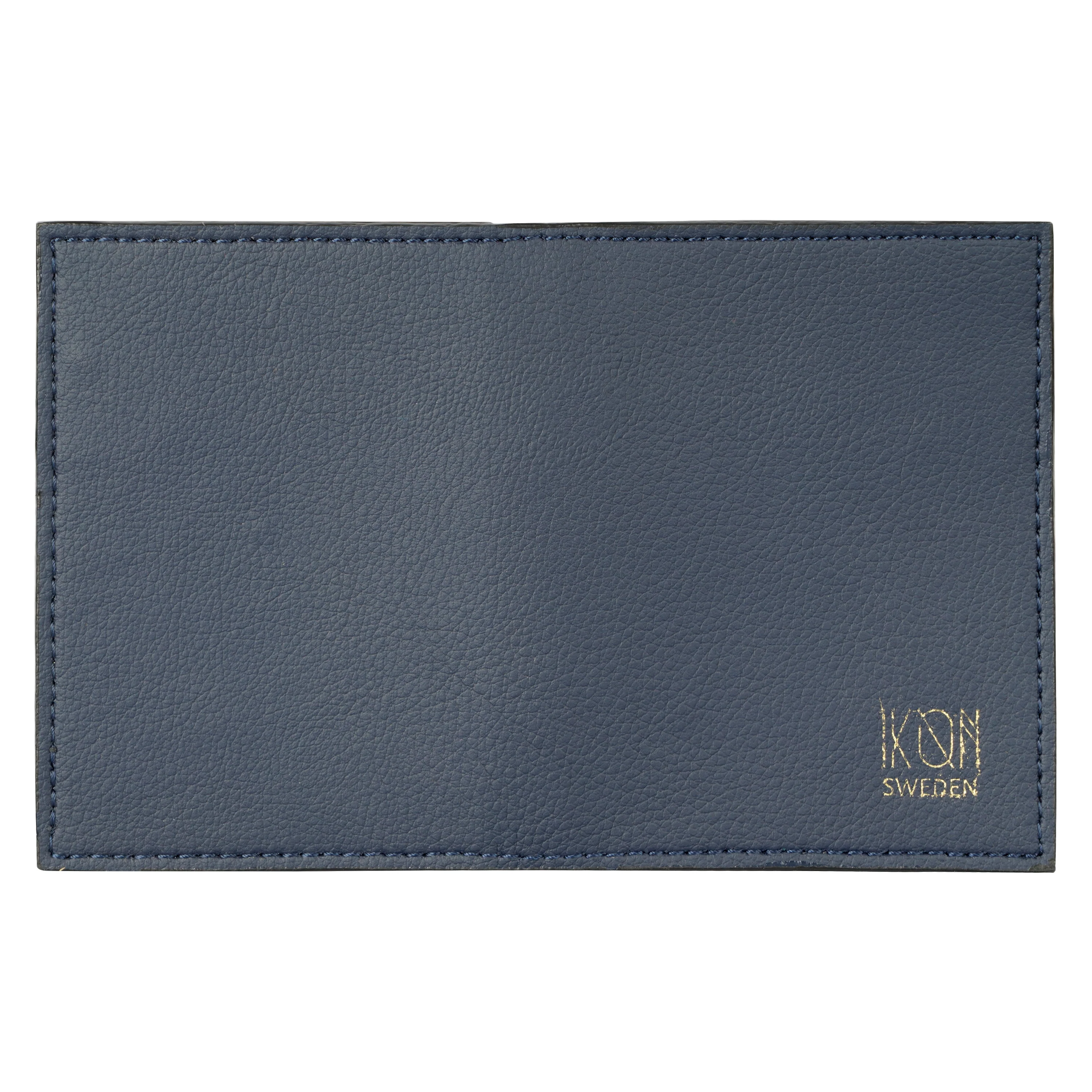 Cactus Leather BiFold Card Holder Navy Blue