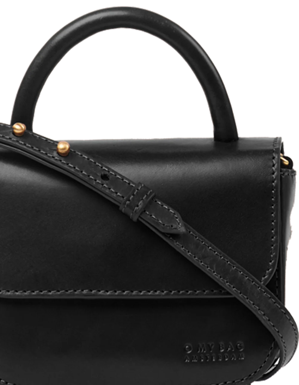 Nano Bag Black Classic Leather