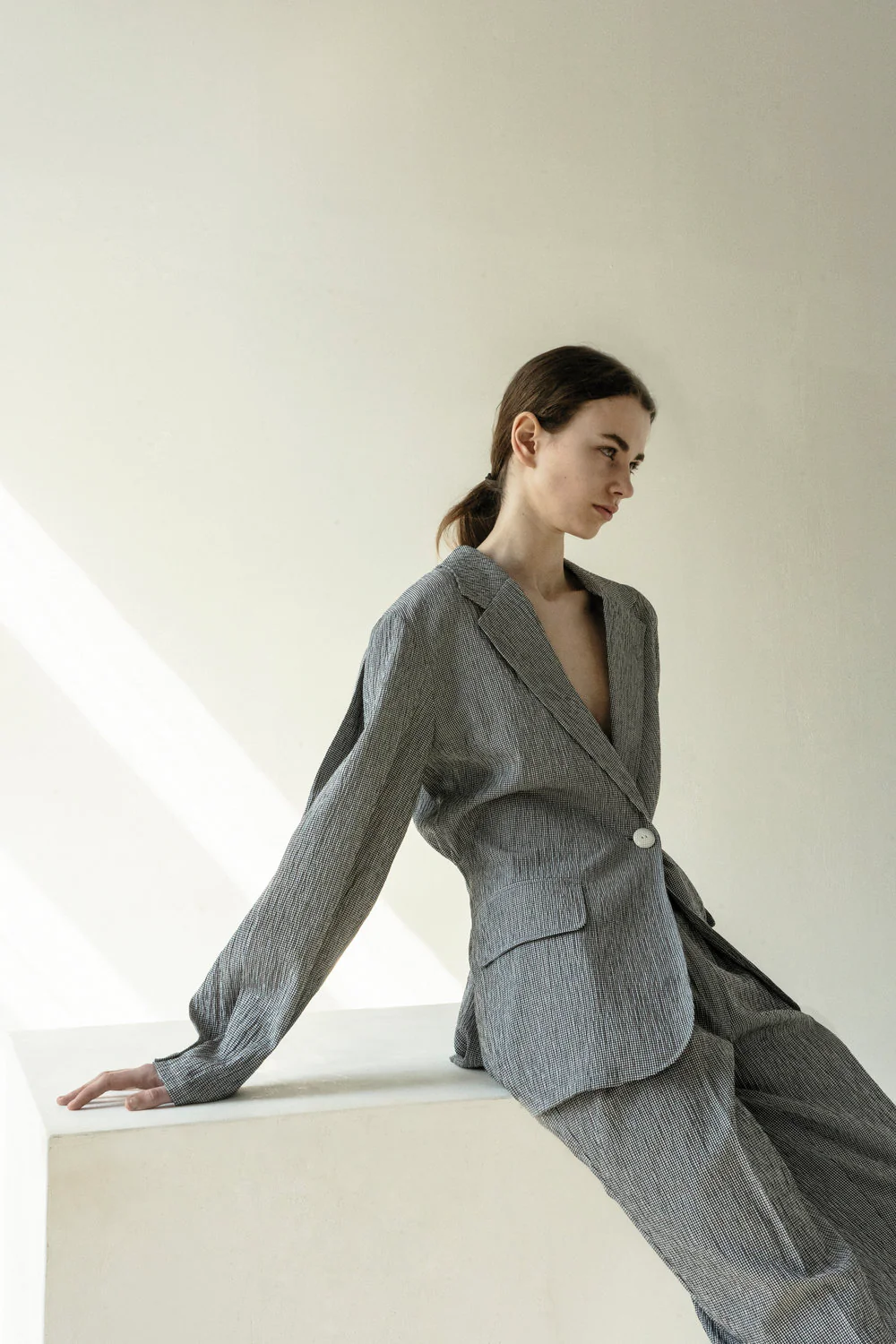 Gentlewoman Micro Vichy Suit