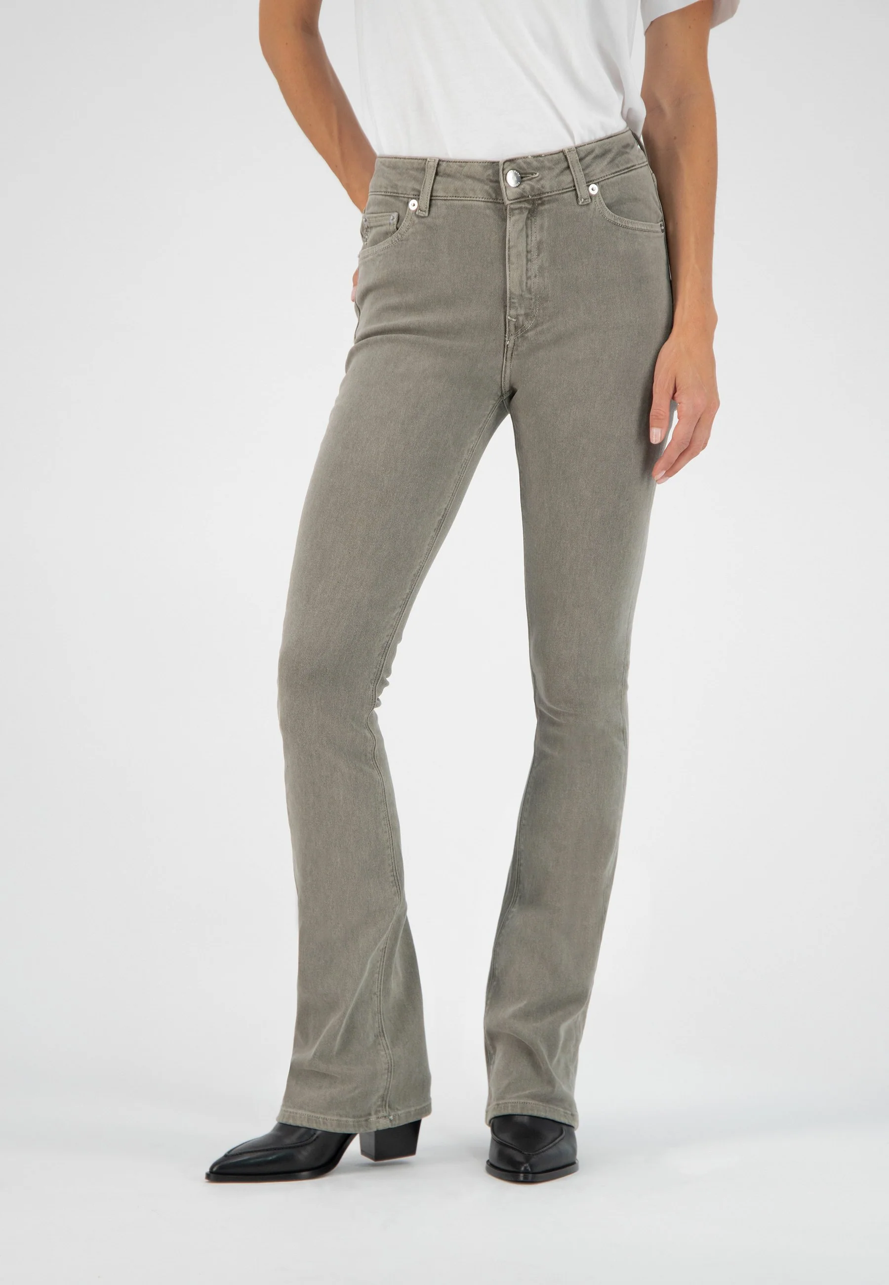 Flared Hazen Jeans Olive
