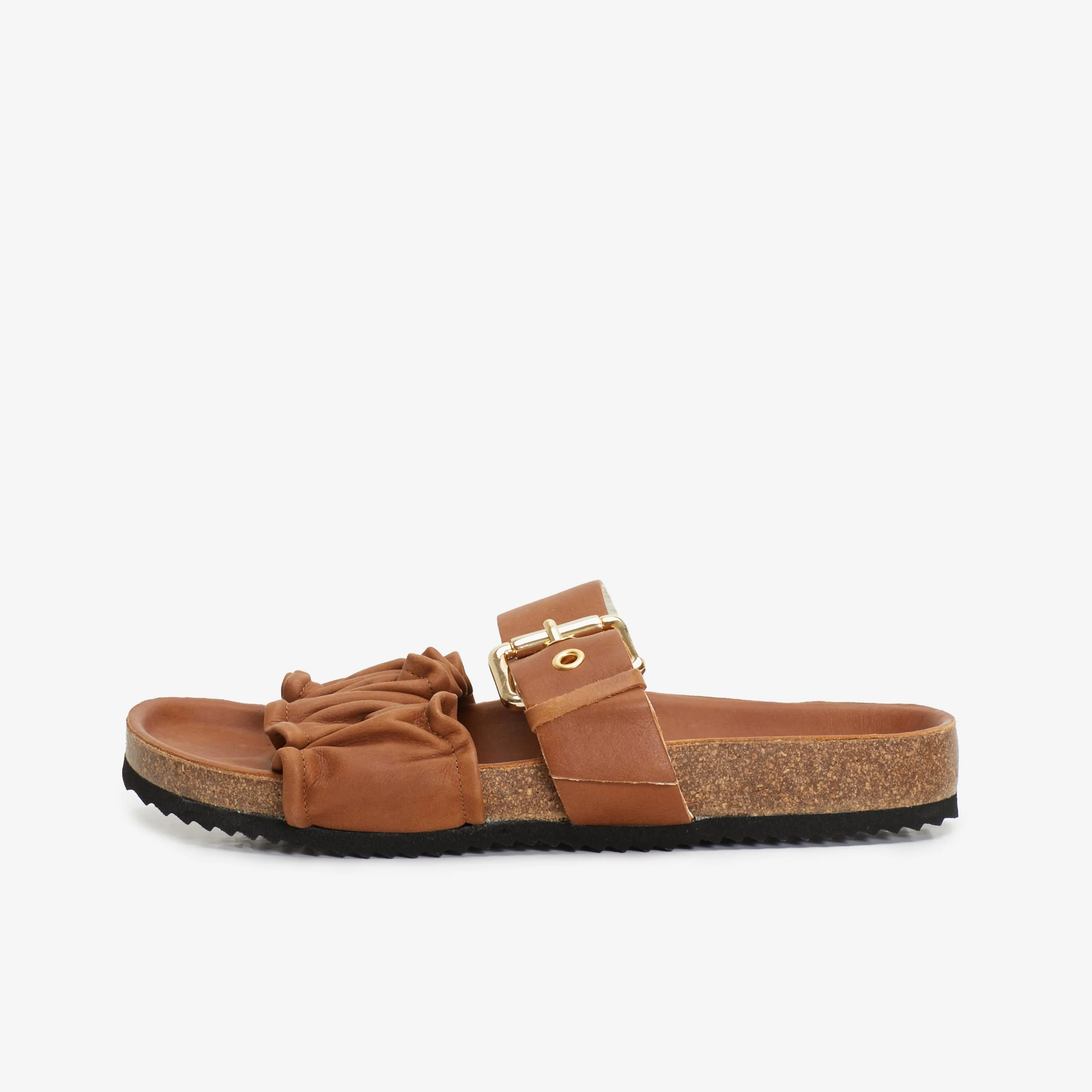 Iris Fussbett Sandal Brown