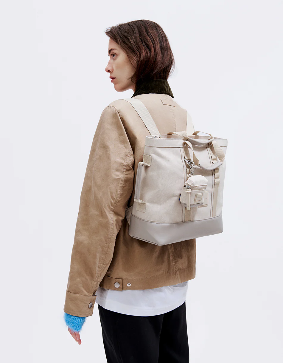 Heritage Shopper Backpack Taupe