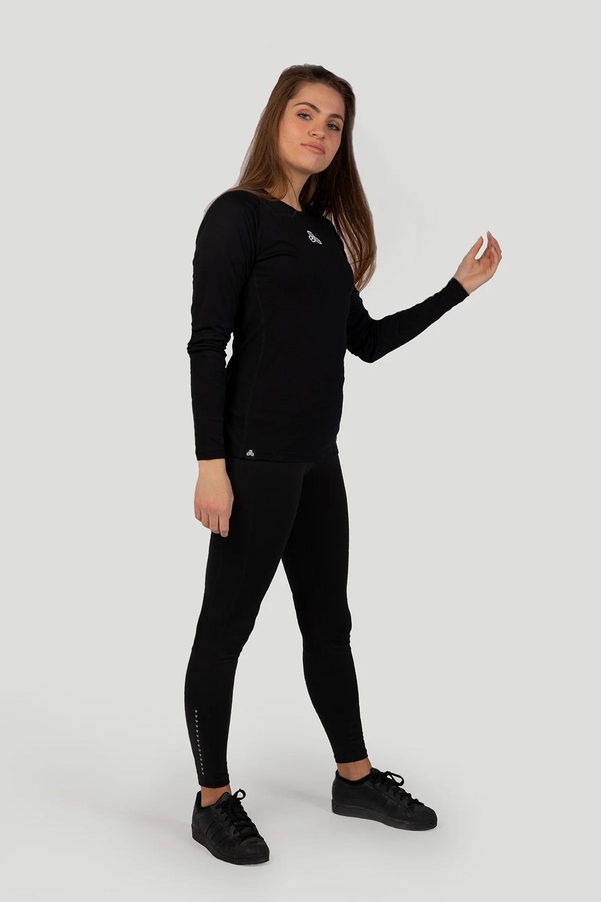 Iron Roots Eucalyptus Performance Longsleeve T-Shirt Black