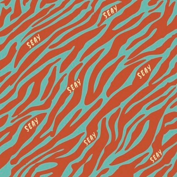 Tang Beach Pochette Orange Tiger