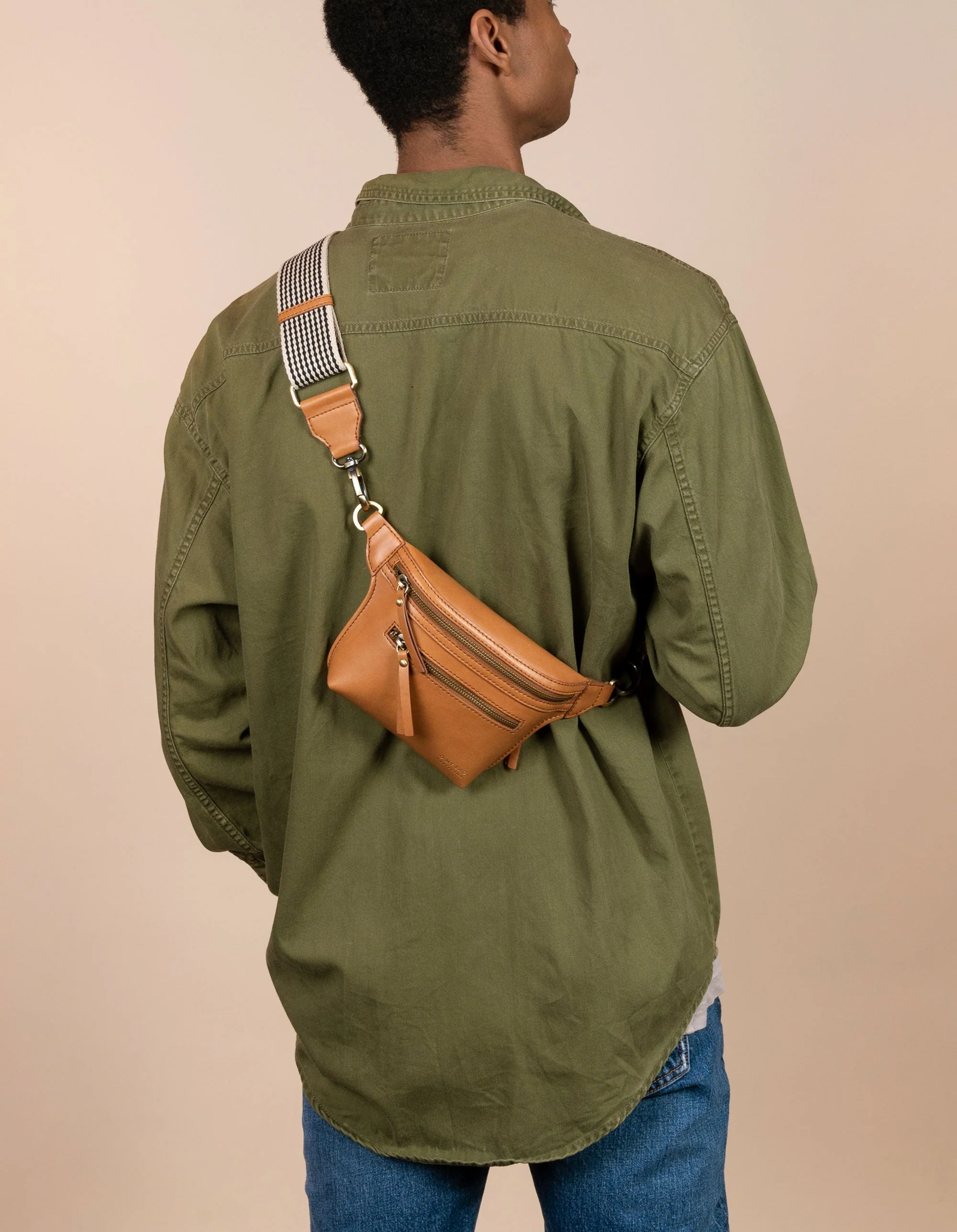 Beck's Bum Bag Apple Leather Cognac