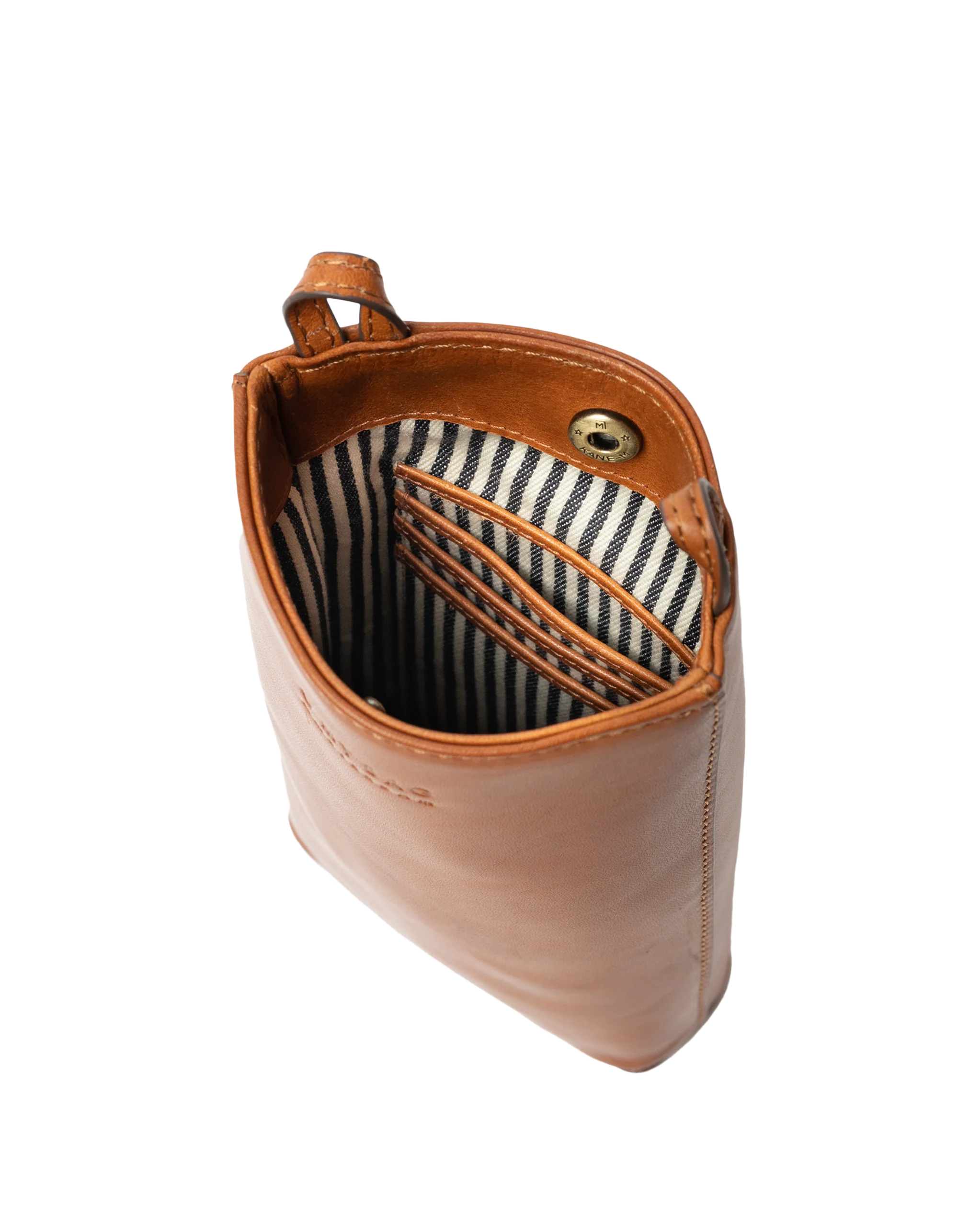 Charlie Phone Bag Classic Leather Cognac