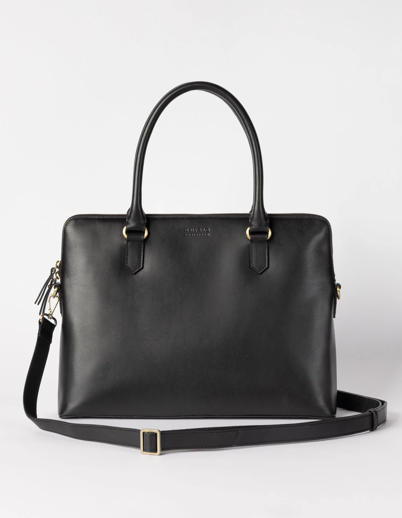 Hayden Classic Leather Bag Black