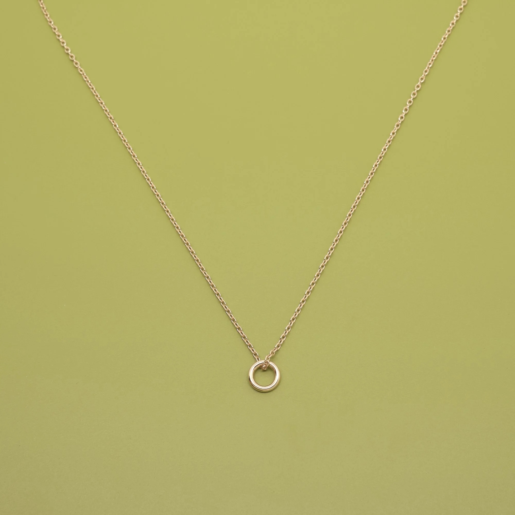 Small Circle Necklace