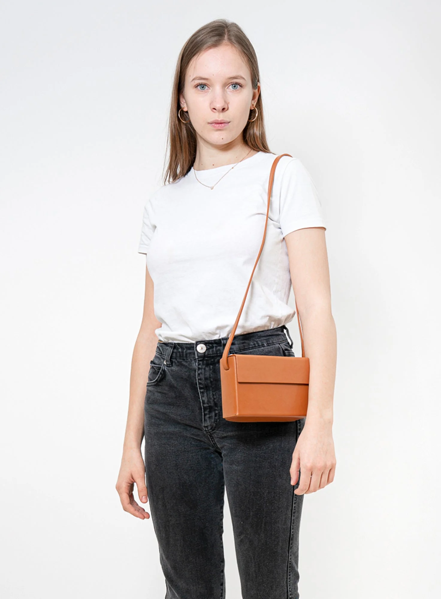 Box Bag Augustine S Cognac