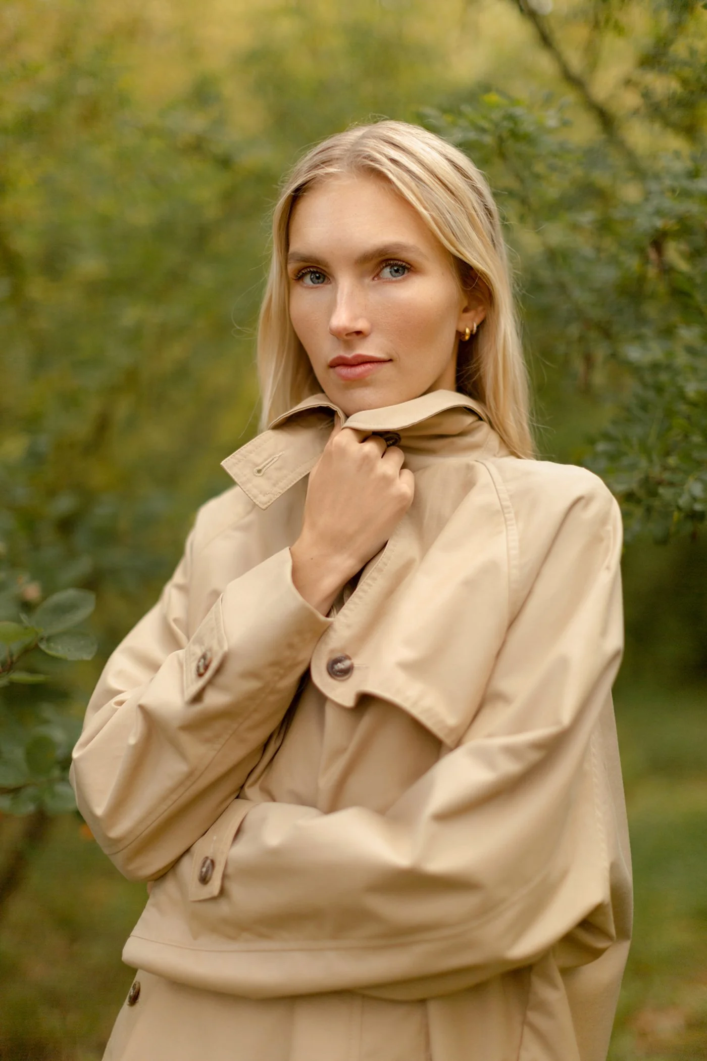 Iris Oversize Coat Chalk
