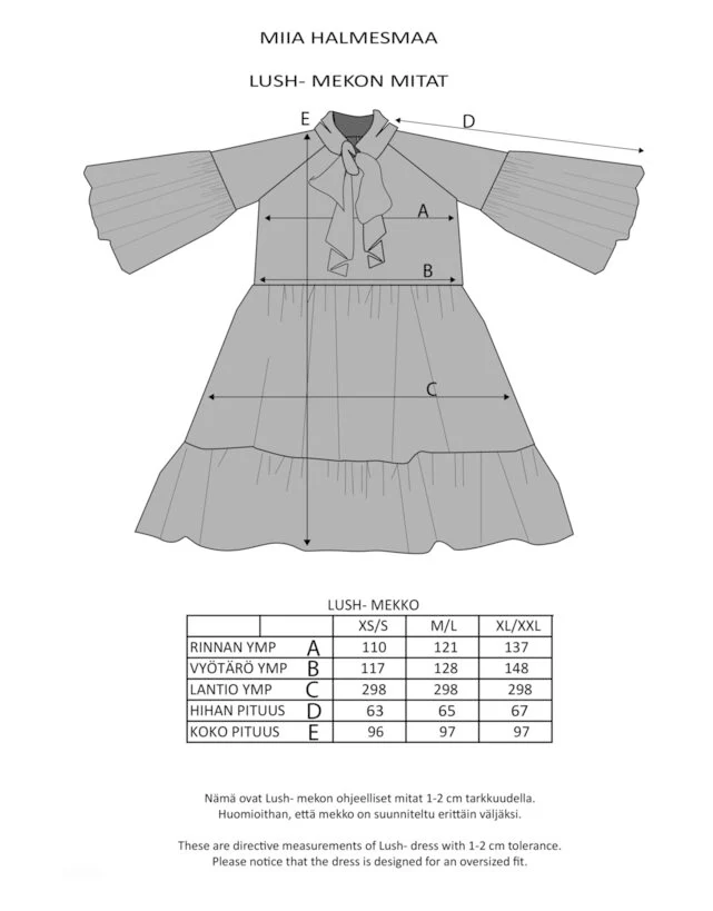 Lush Dress With Bow Collar Lavender