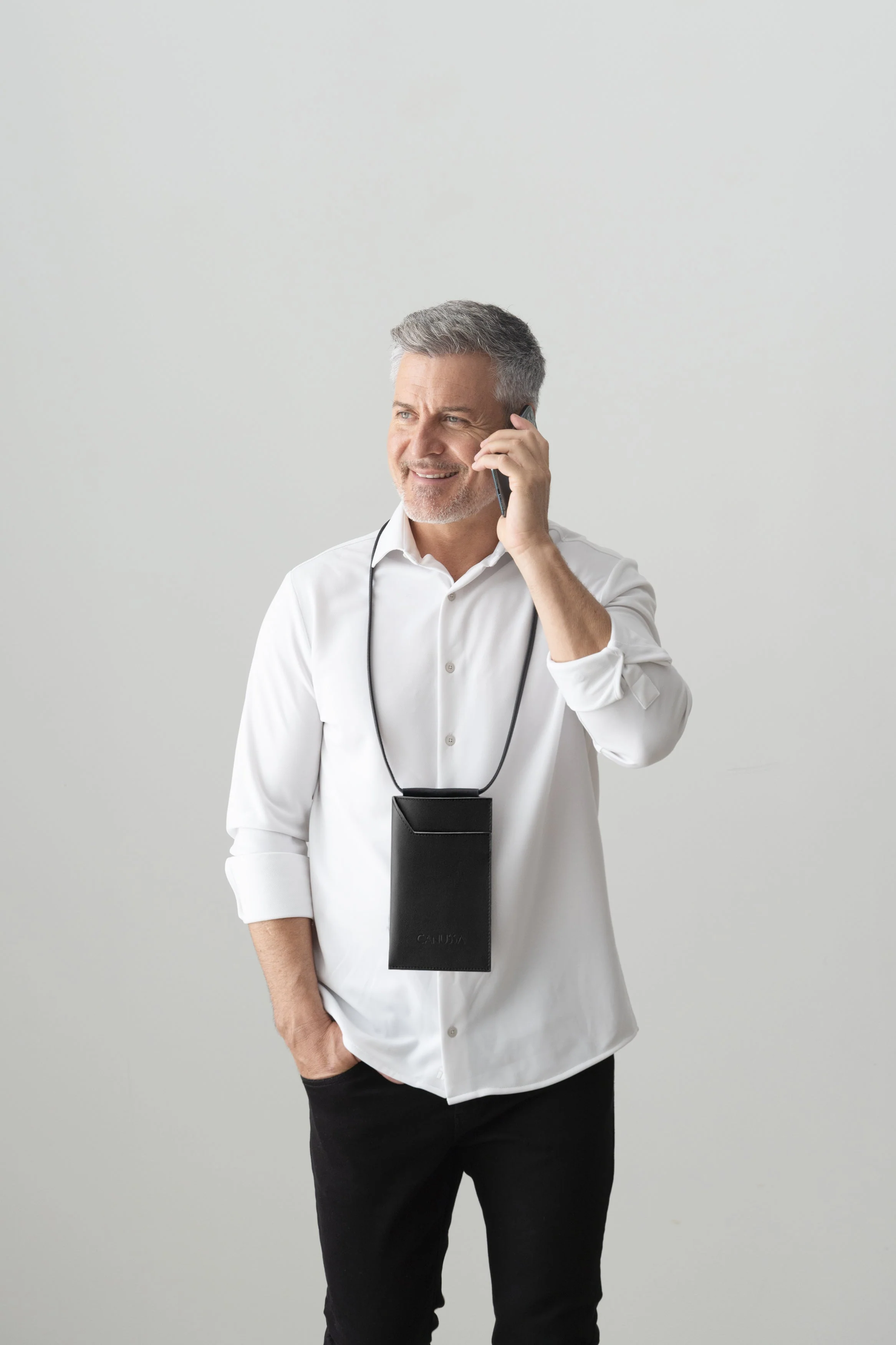 Move Black Phone Case