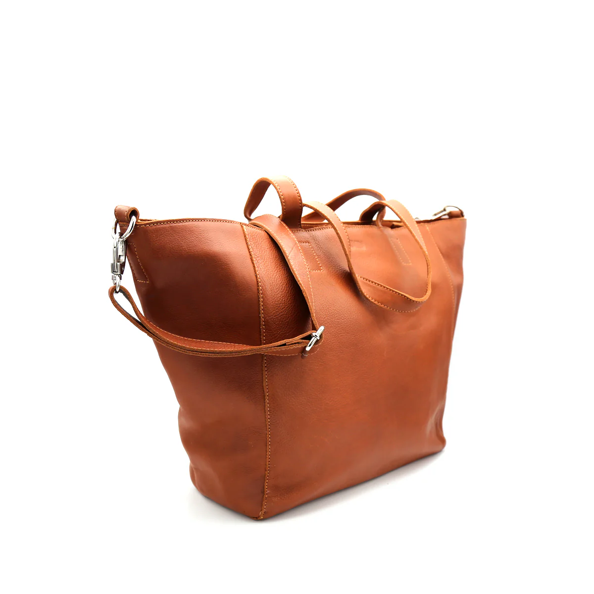 Eevi Soft Large Work Tote Cognac