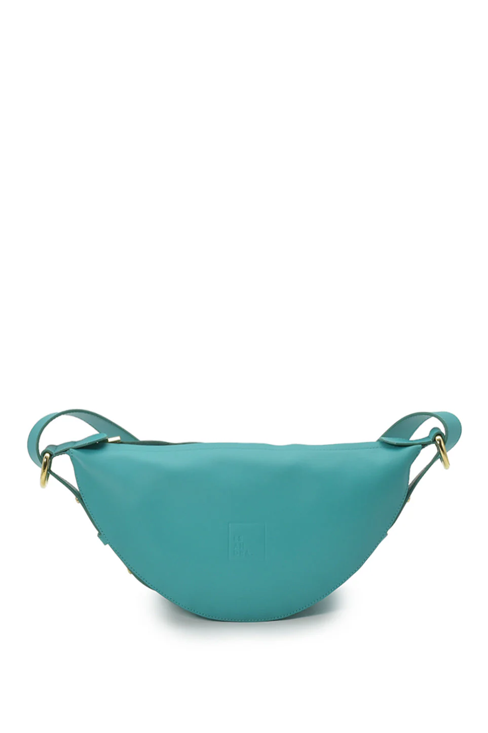 Multi-Position Half Moon Shoulder Bag Turquoise
