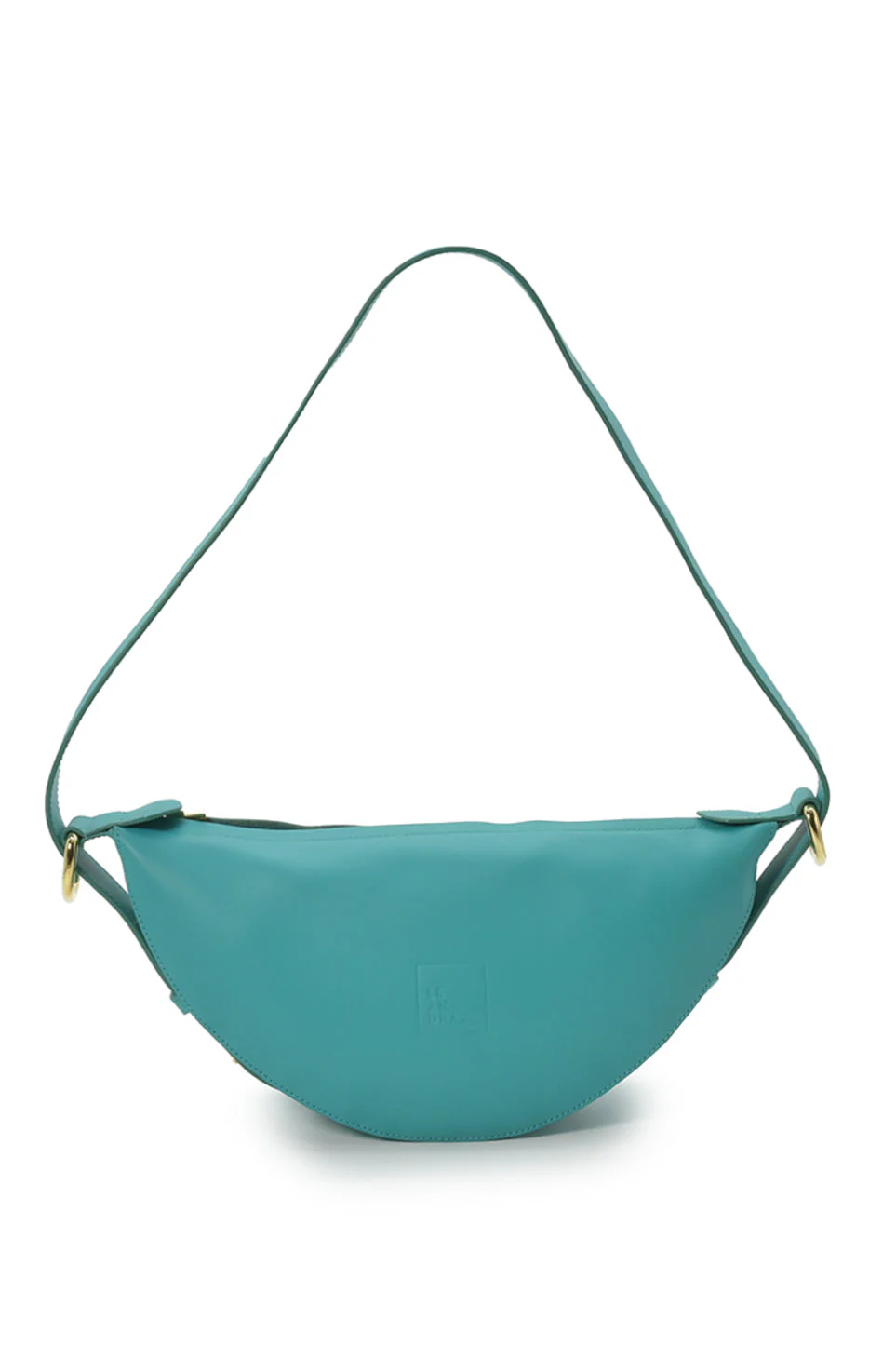Multi-Position Half Moon Shoulder Bag Turquoise