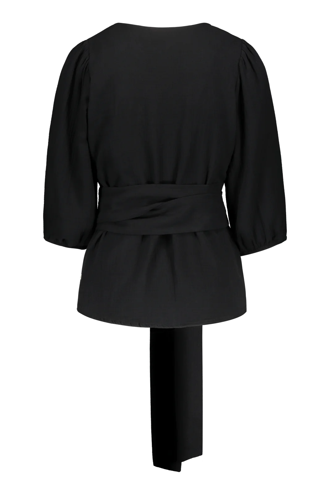 Wrap Blouse Black