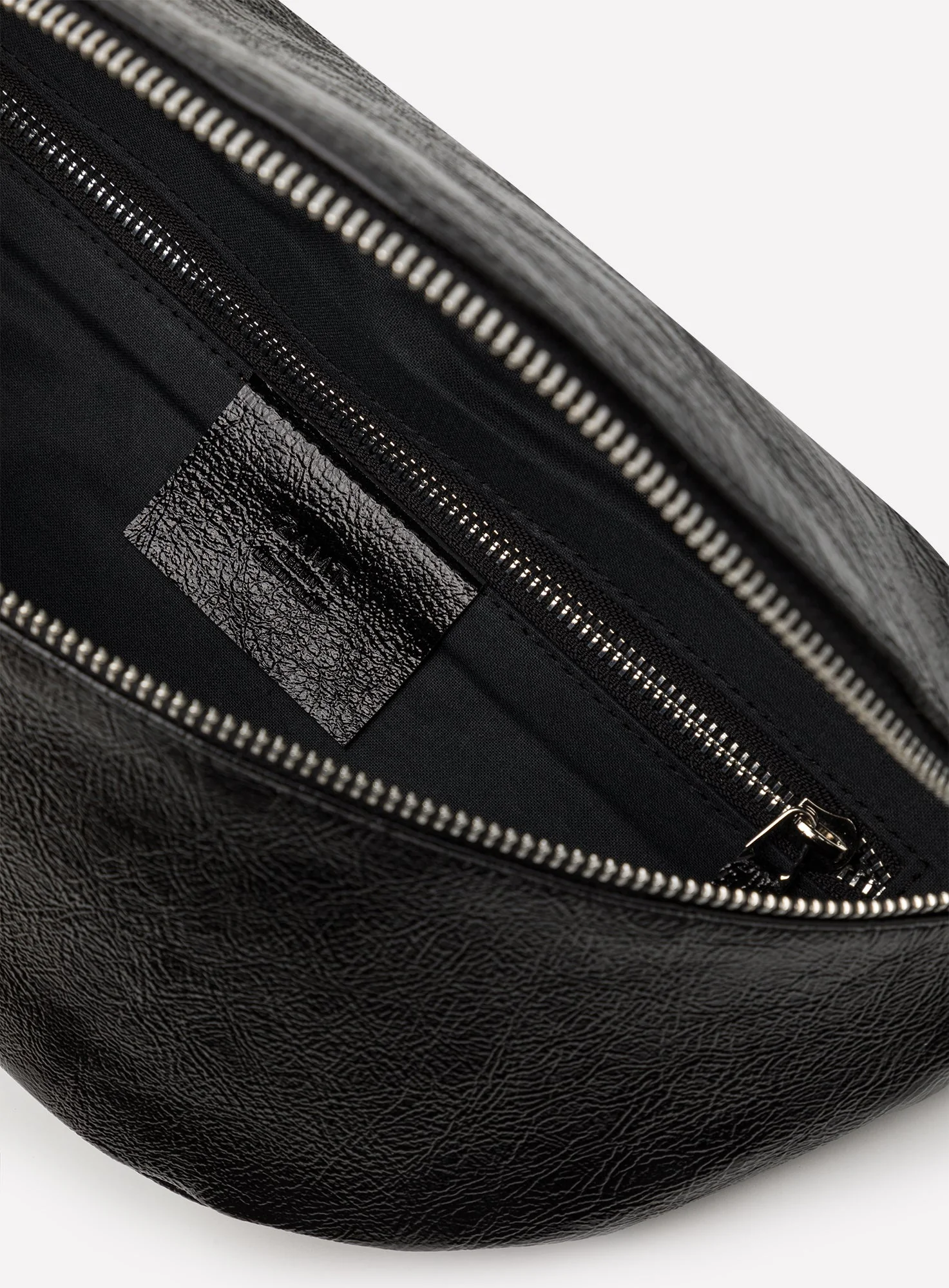 Hip Bag XL Django Black Patent Leather