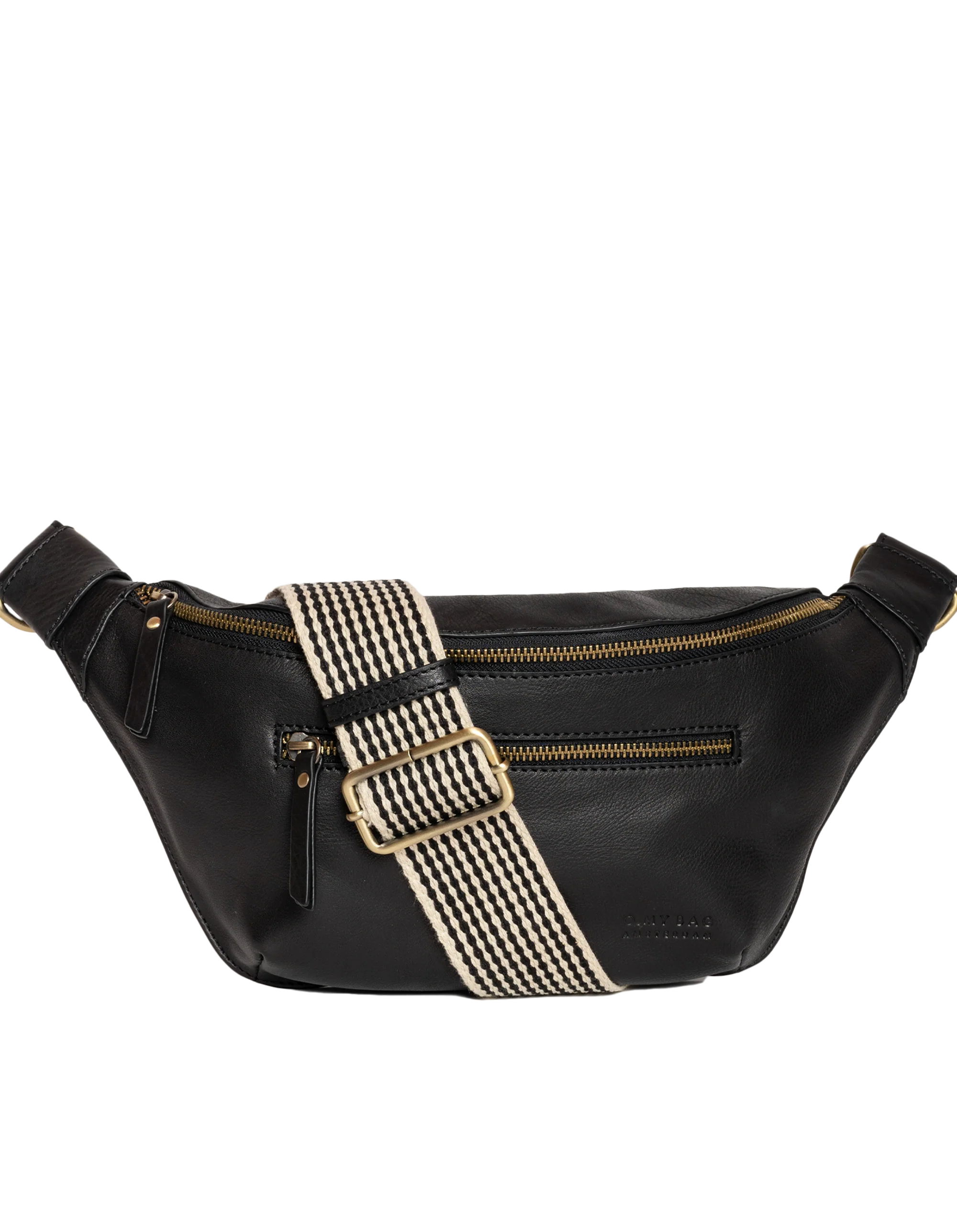 Drew Bum Bag Soft Grain Leather Black