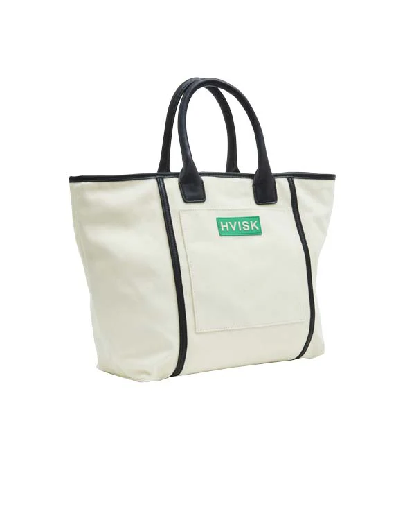 Boat Bag Small Canvas Structure Fine Beige