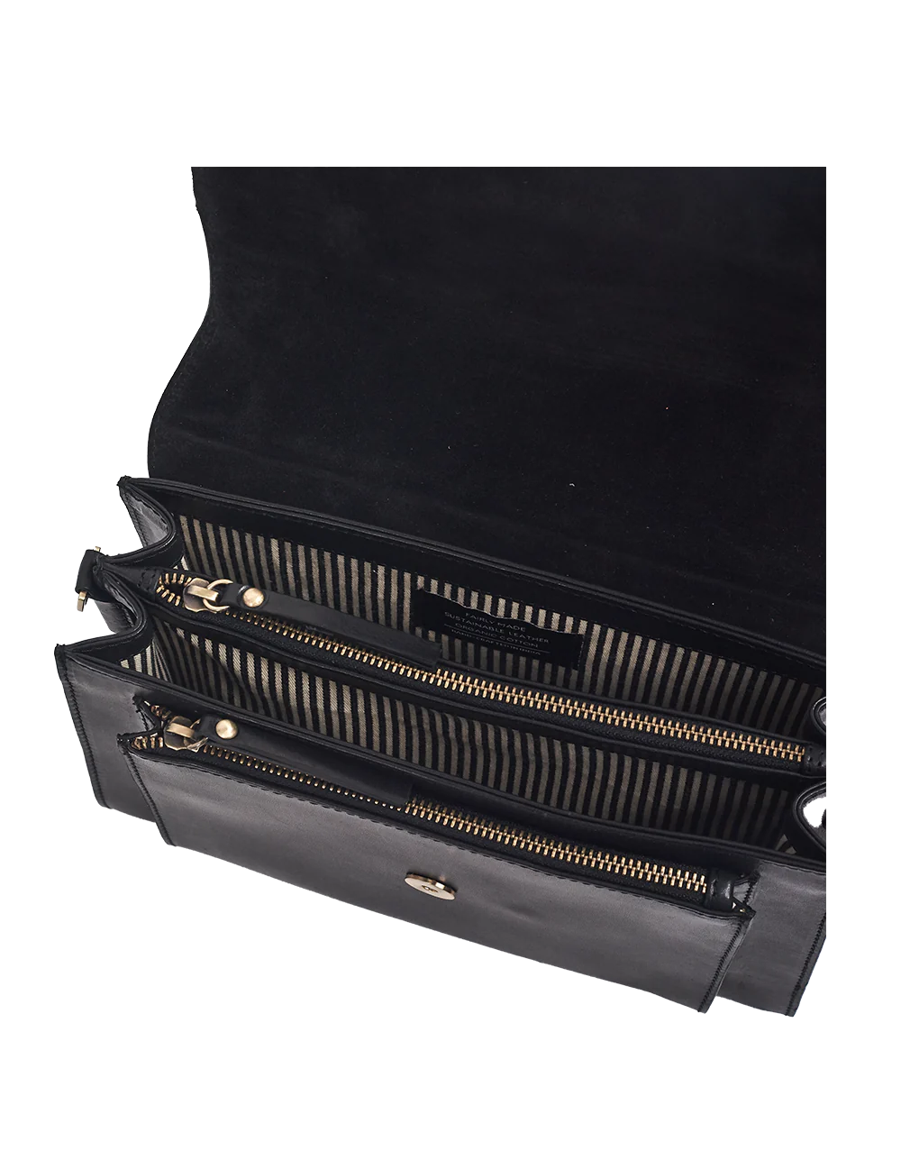 Harper Black Classic Leather