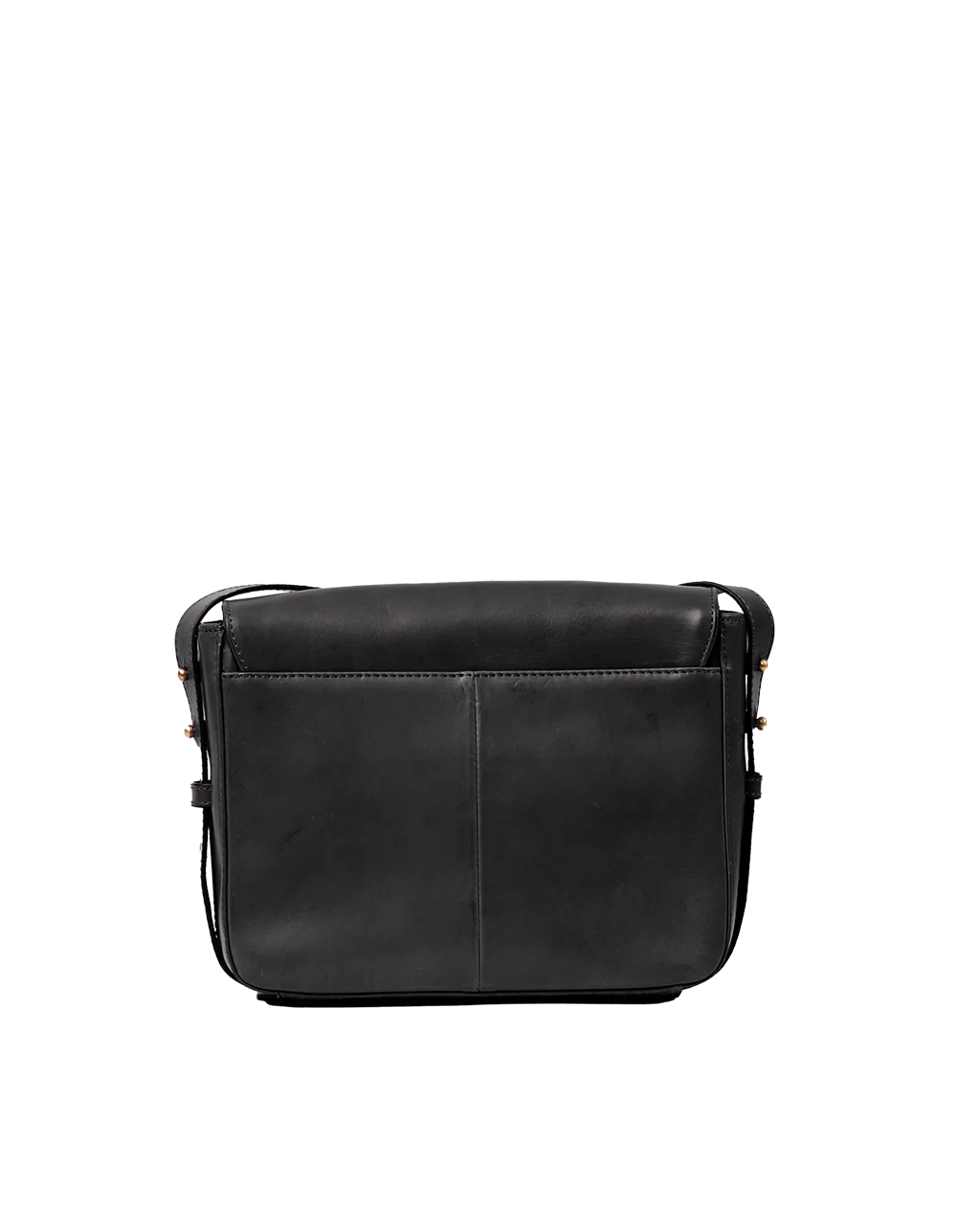 Gina Classic Leather Bag Black