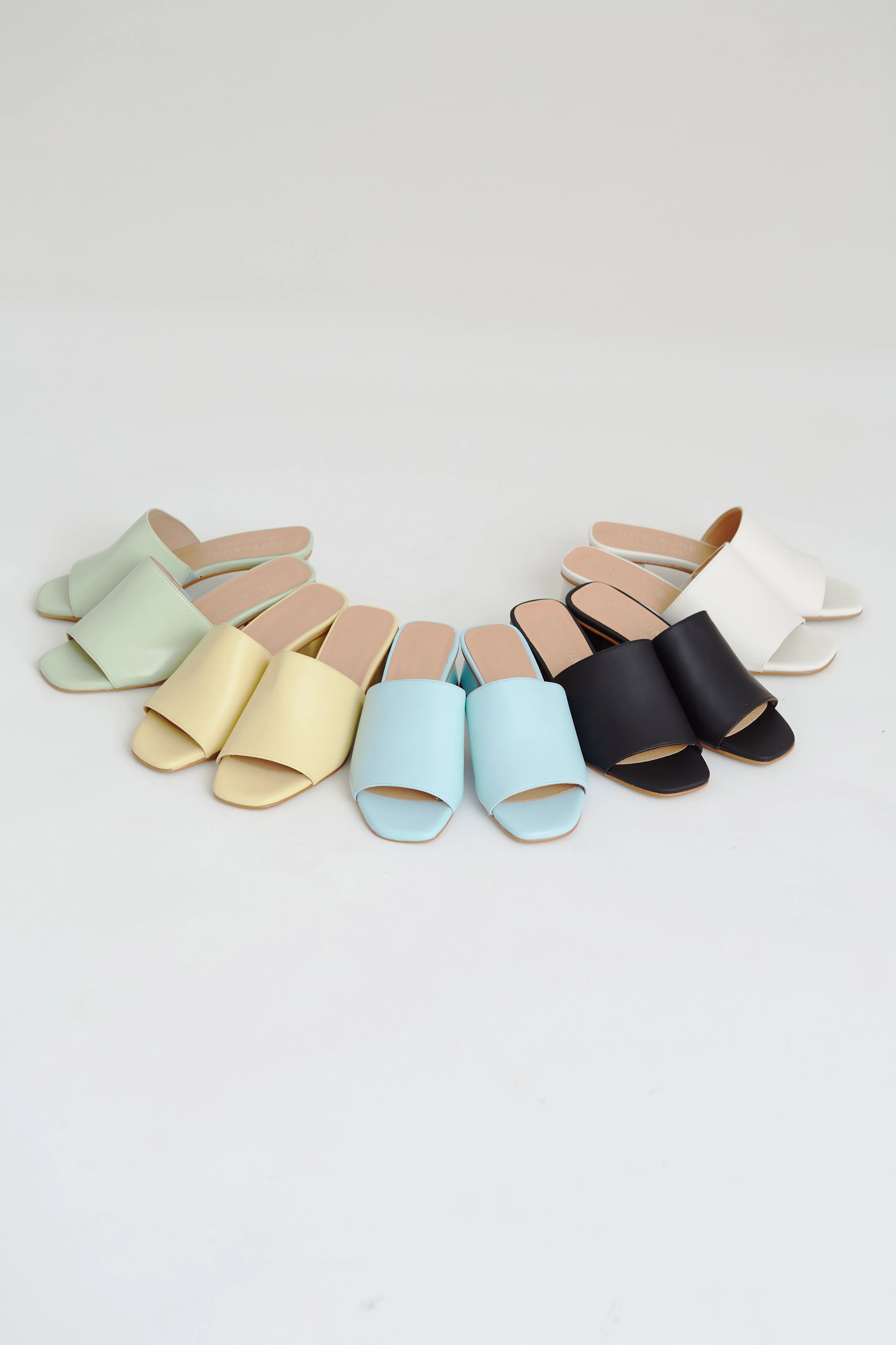 White Vegan Heels