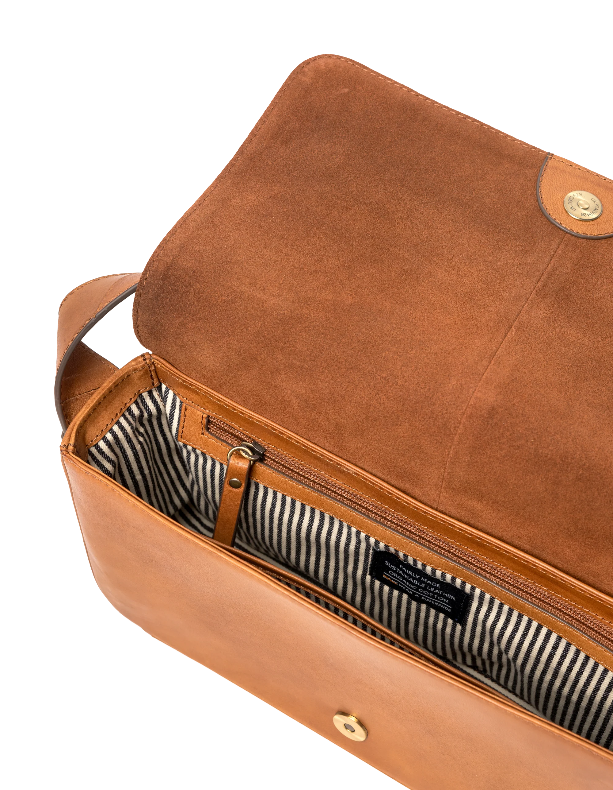 Gina Baguette Cognac Classic Leather