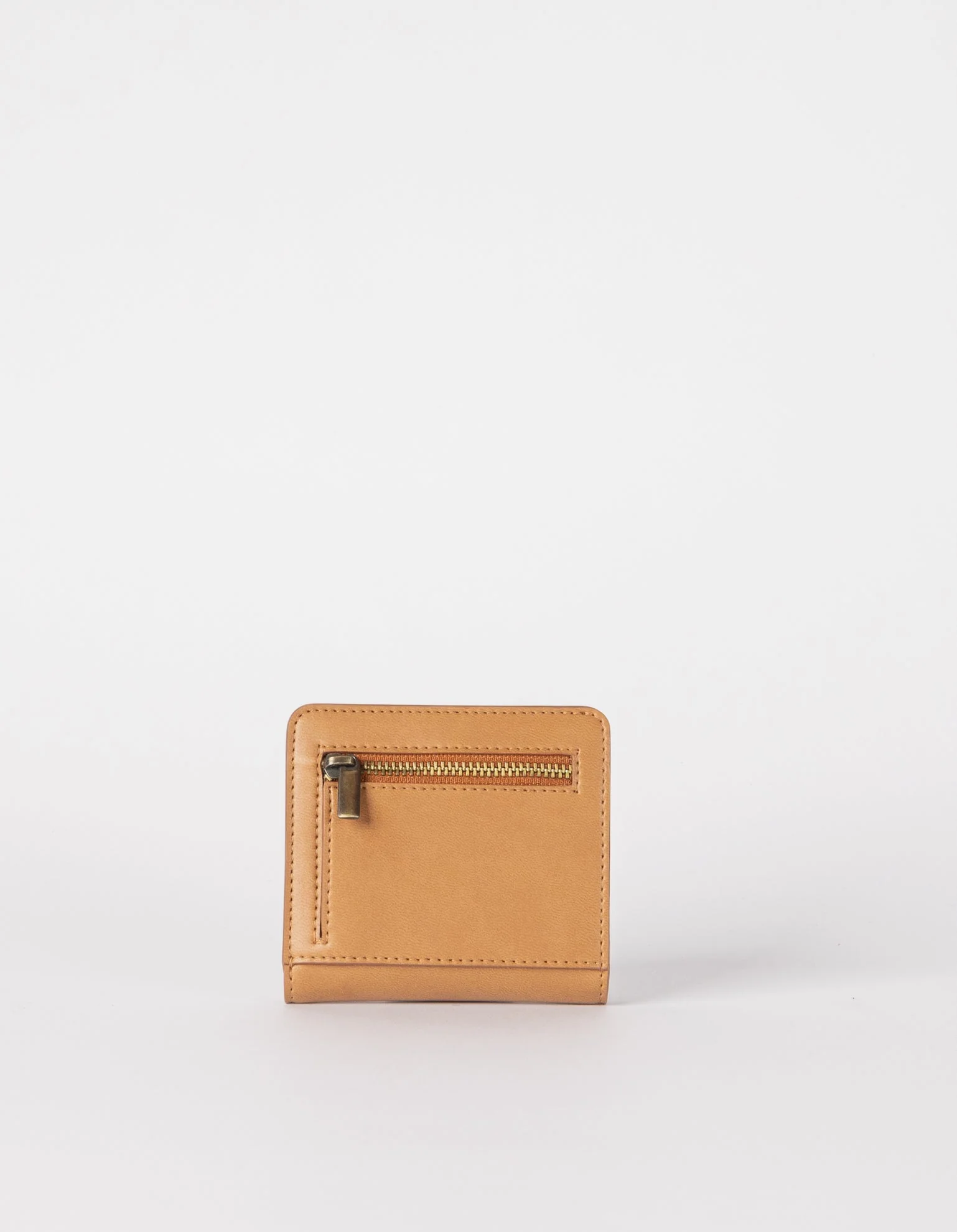 Alex Fold-Over Wallet Apple Leather Cognac