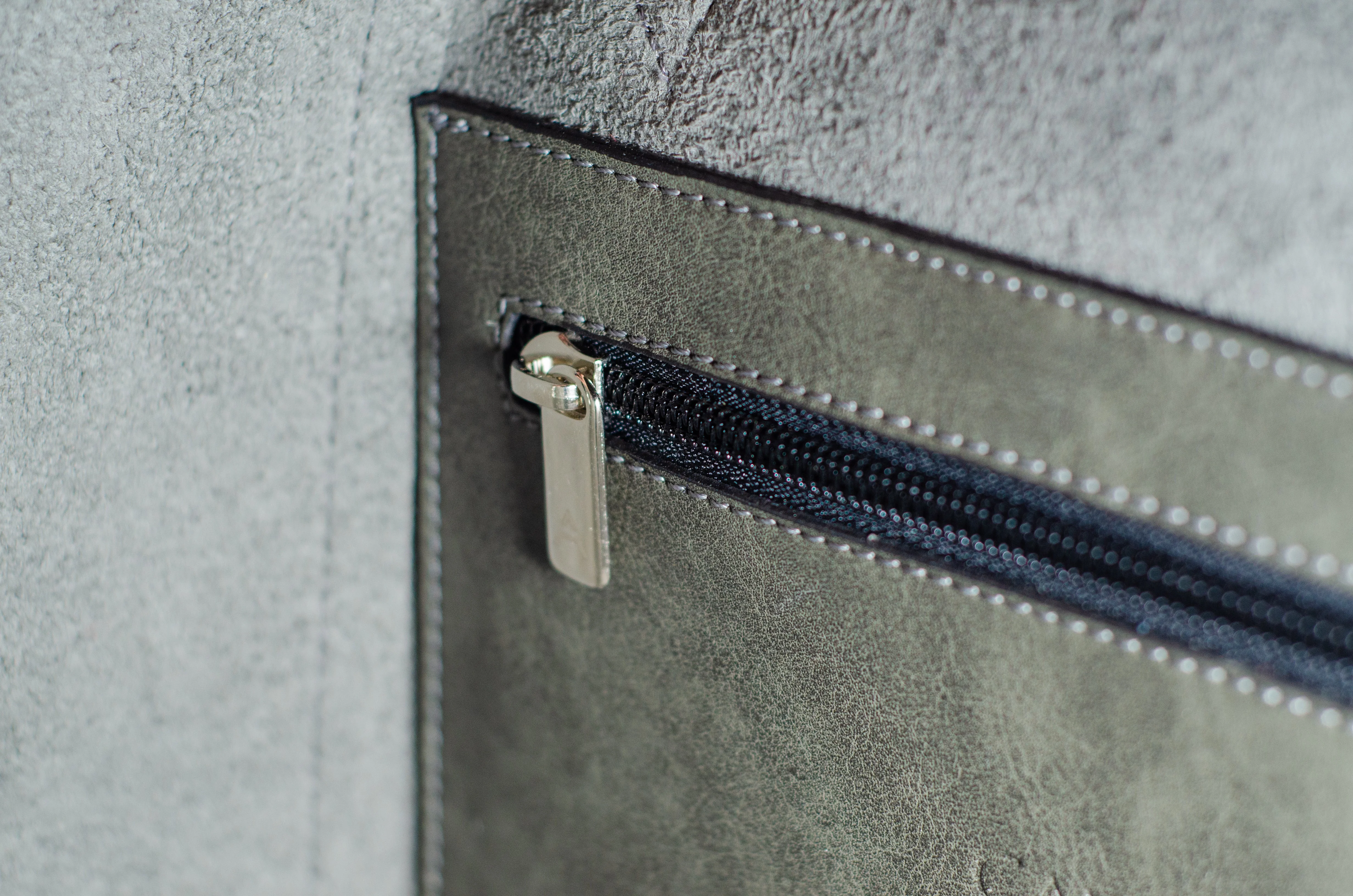 Totissimo Grey Shoulder Vegan Bag