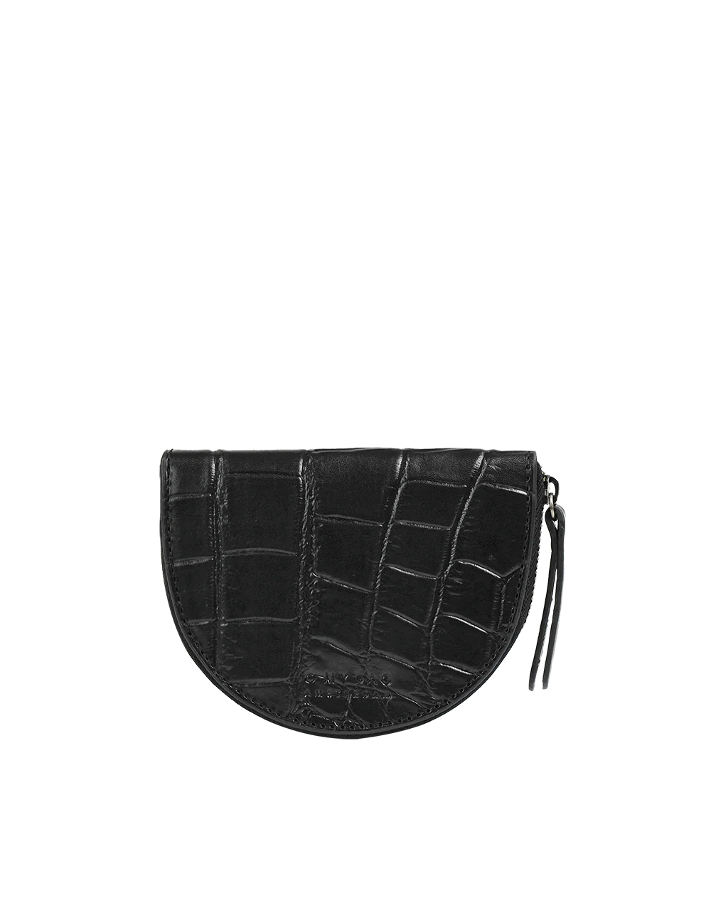 Laura Coin Purse Classic Croco Black