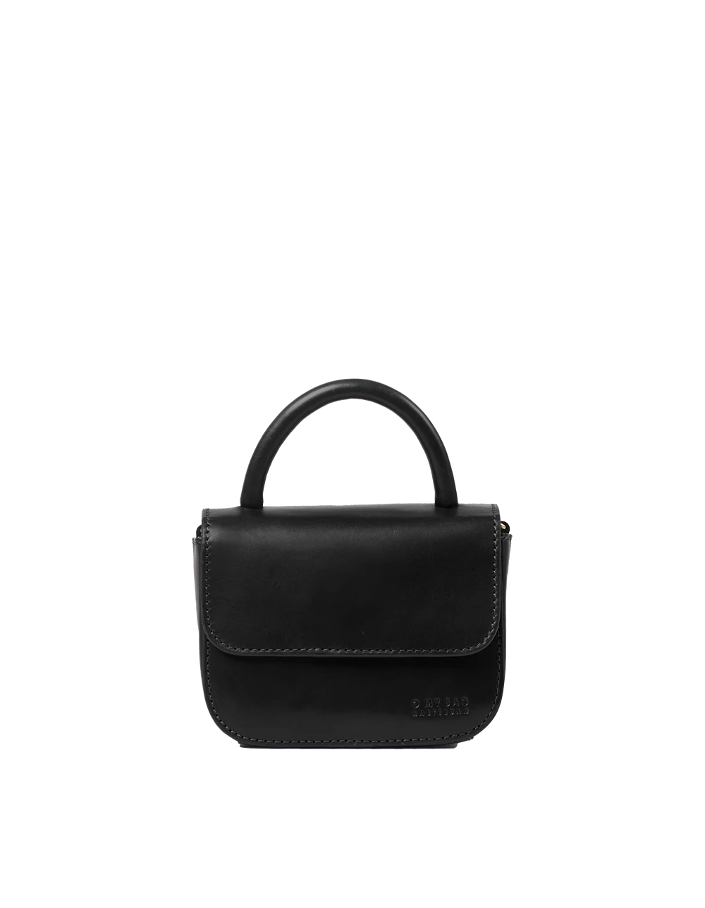 Nano Bag Black Classic Leather